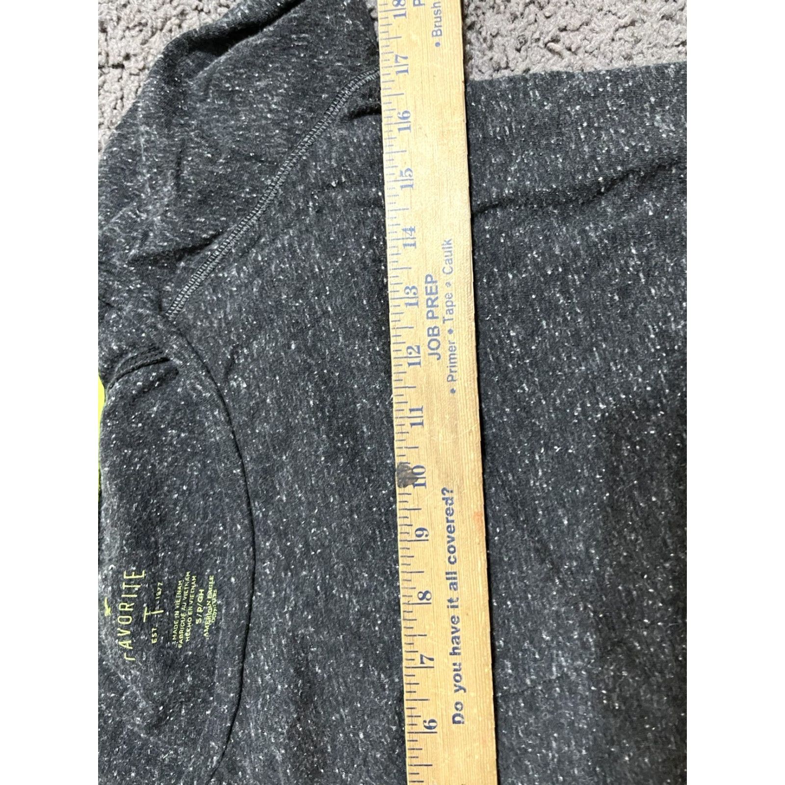 American Eagle Outfitters American Eagle Outfitters T-Shirt Women S Gray Solid Long Sleeve CrewNeck Favorite Tee Casual Basic Modern 90s Mens Womens Boys Girls Size S / US 4 / IT 40 - 4 Thumbnail