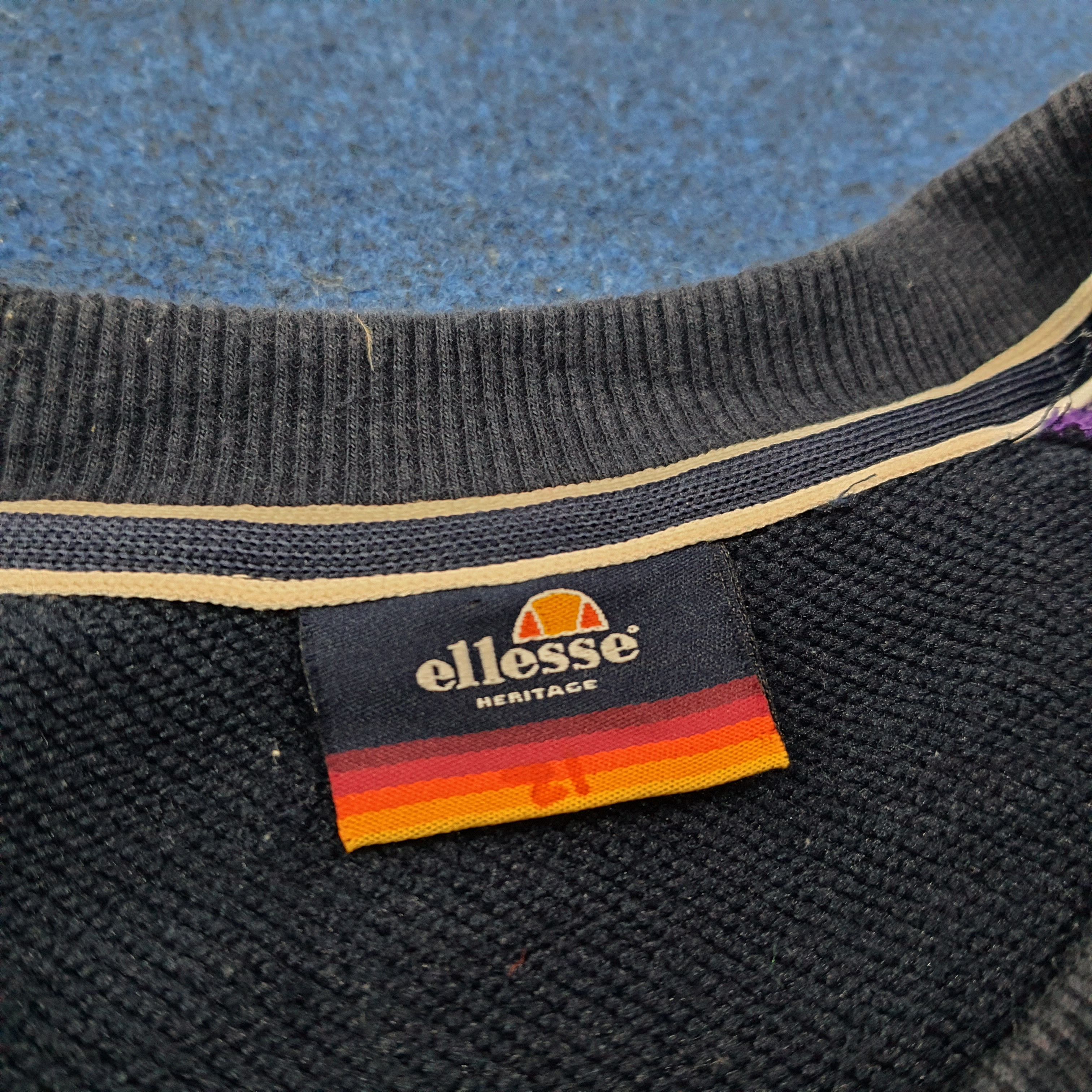 Ellesse Vintage Ellesse Italian Sportwear Raglan Sweatshirt C263N3 Size US L / EU 52-54 / 3 - 4 Thumbnail