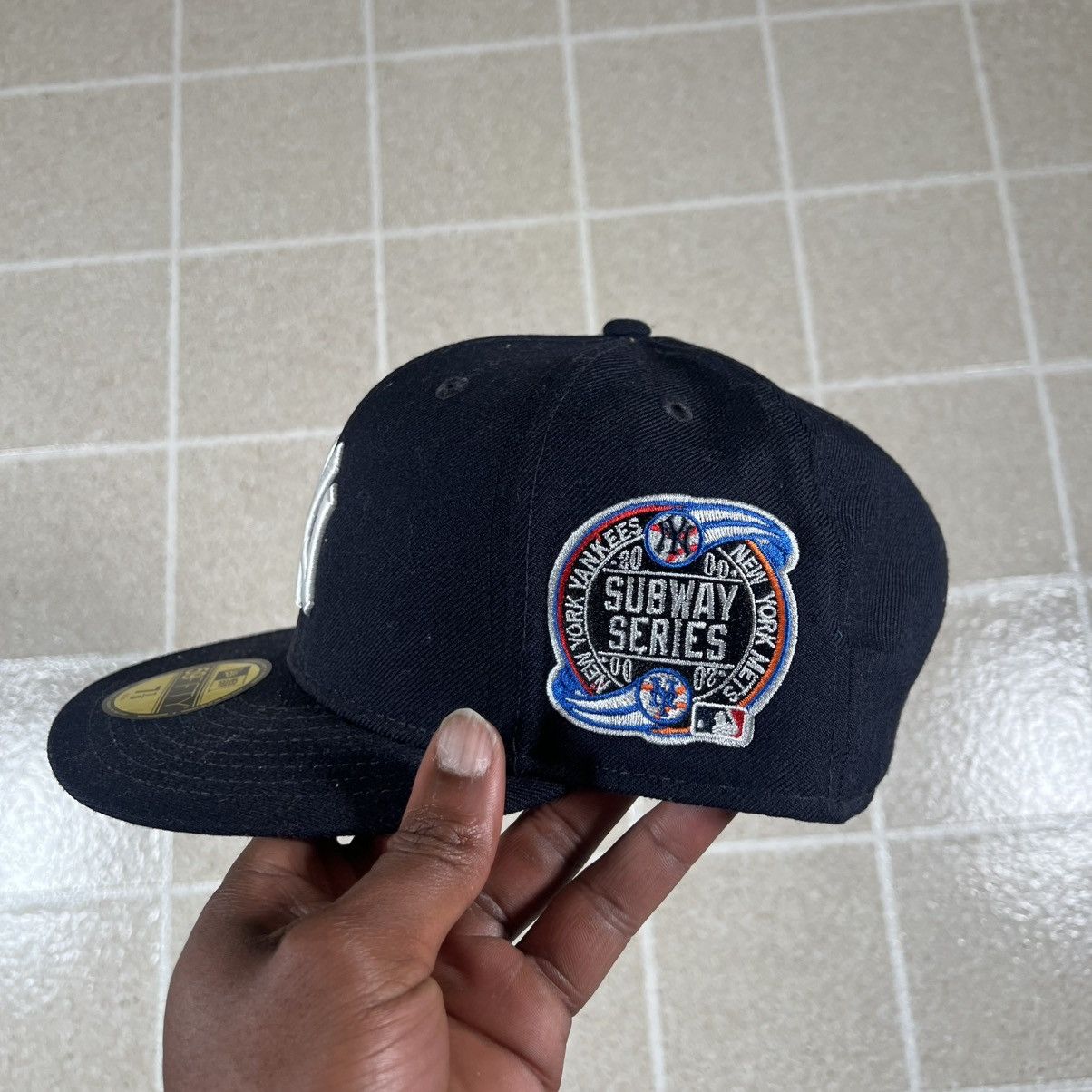New Era New York Yankees New Era Subway Series 59FIFTY Hat Cap 7 7/8 Size ONE SIZE - 2 Thumbnail