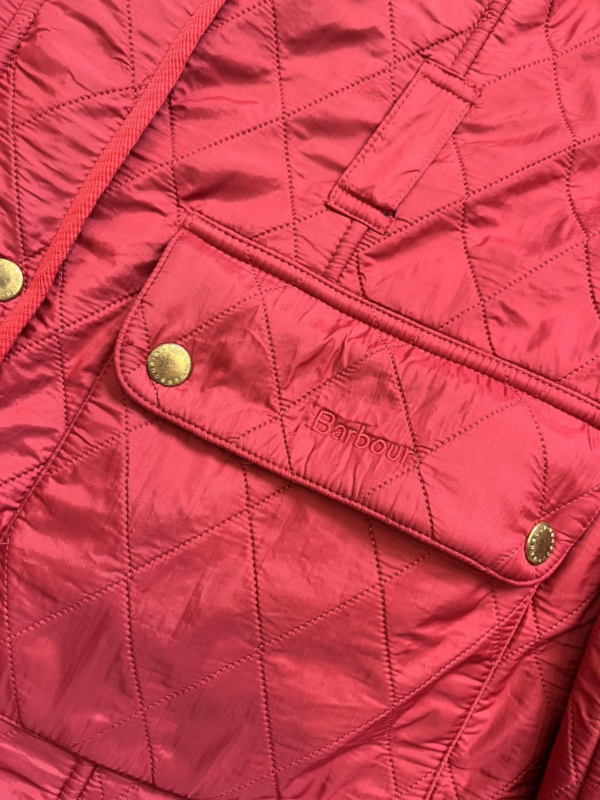 Barbour Vintage Barbour International Casual Woman Coat Jacket Size XL / US 12-14 / IT 48-50 - 8 Thumbnail