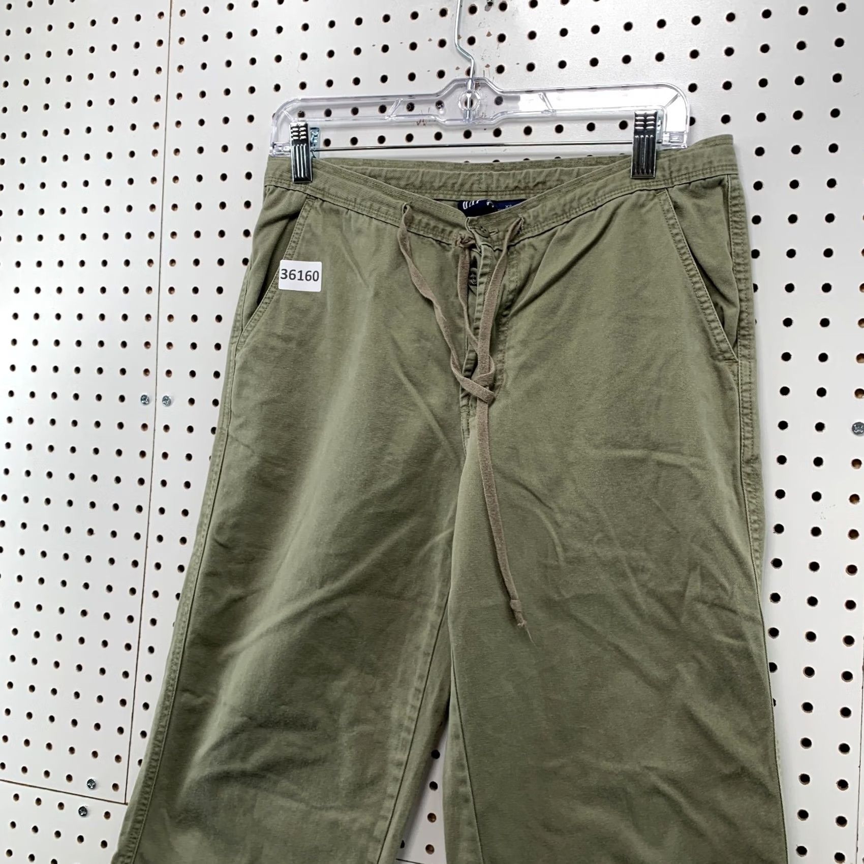 Gap Vintage Gap Drawstring Chino Pants Mens XS Tan Khaki Straight 31x27.5 Size US 27 - 6 Thumbnail