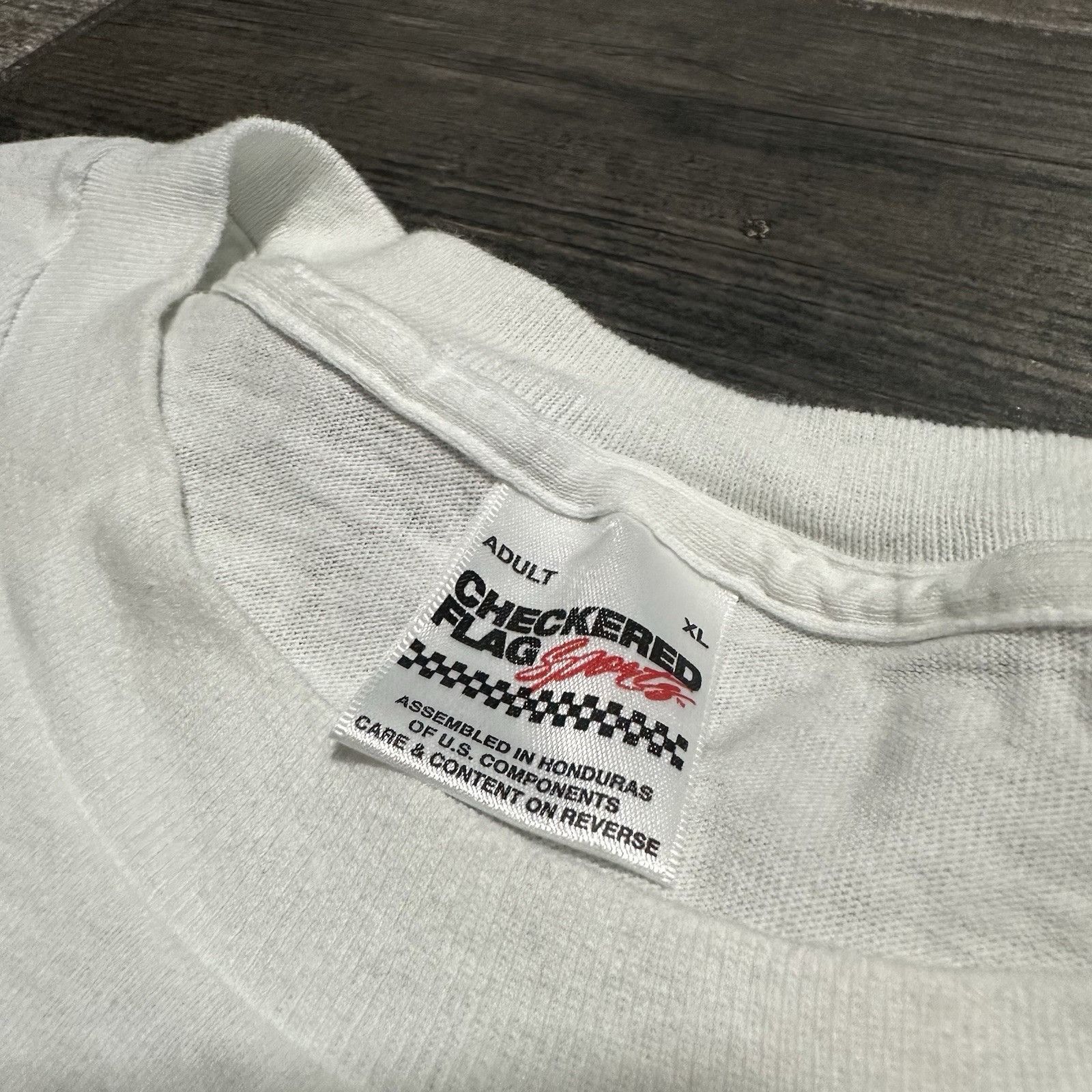 NASCAR VTG 2000 NASCAR WINSTON CUP SERIES WHITE RACING T-SHIRT SZ X Size US XL / EU 56 / 4 - 4 Thumbnail