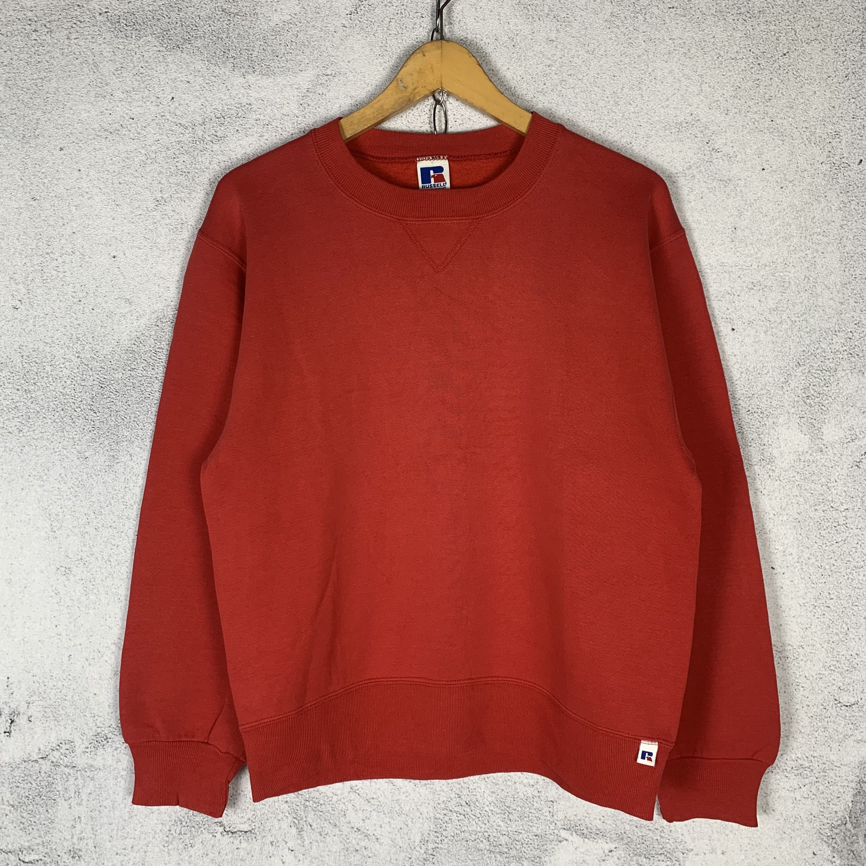 Russell Athletic Vintage Russell Athletic Blank Sweatshirt Crewneck Size US S / EU 44-46 / 1 - 1 Thumbnail