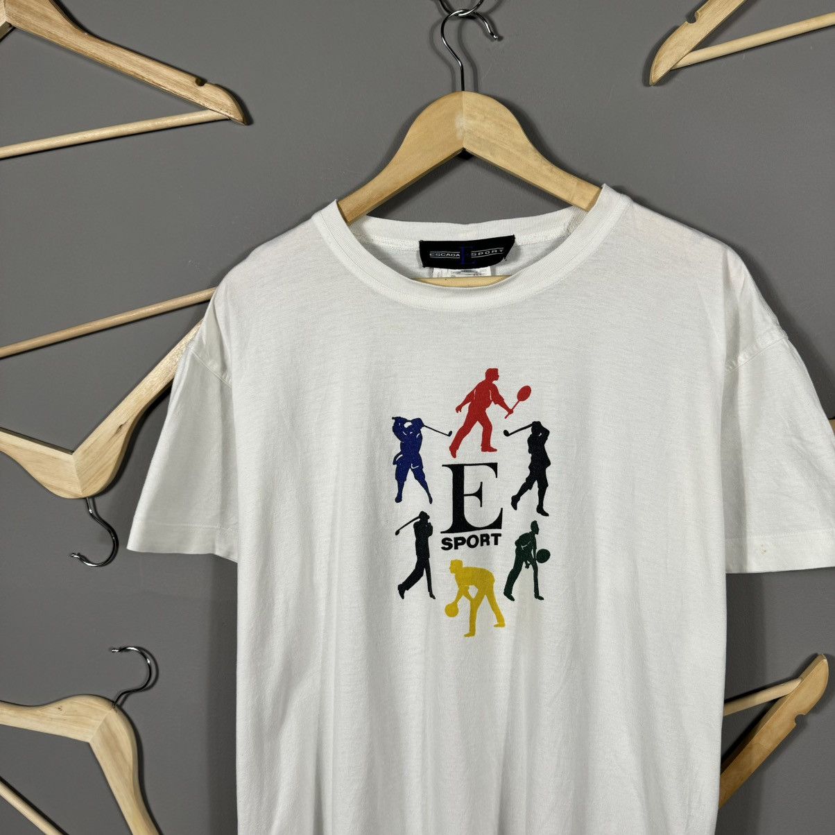 Escada × Escada Sport × Vintage Vintage 90s Escada Sport T-shirt Size US L / EU 52-54 / 3 - 2 Thumbnail