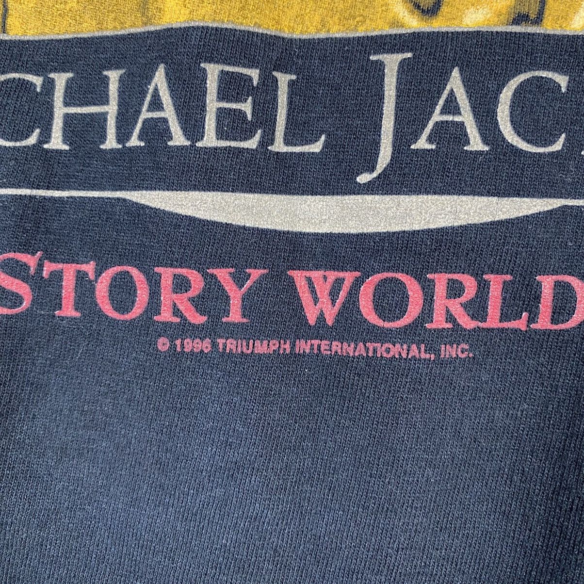 Michael Jackson Vintage 90's MICHAEL JACKSON History World Tour Promo Tee Size US L / EU 52-54 / 3 - 4 Thumbnail