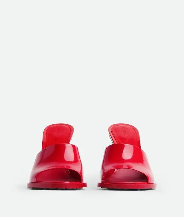 Bottega Veneta o1n1vont1225 Cha-Cha Mules in Red Size US 8 / IT 38 - 2 Thumbnail