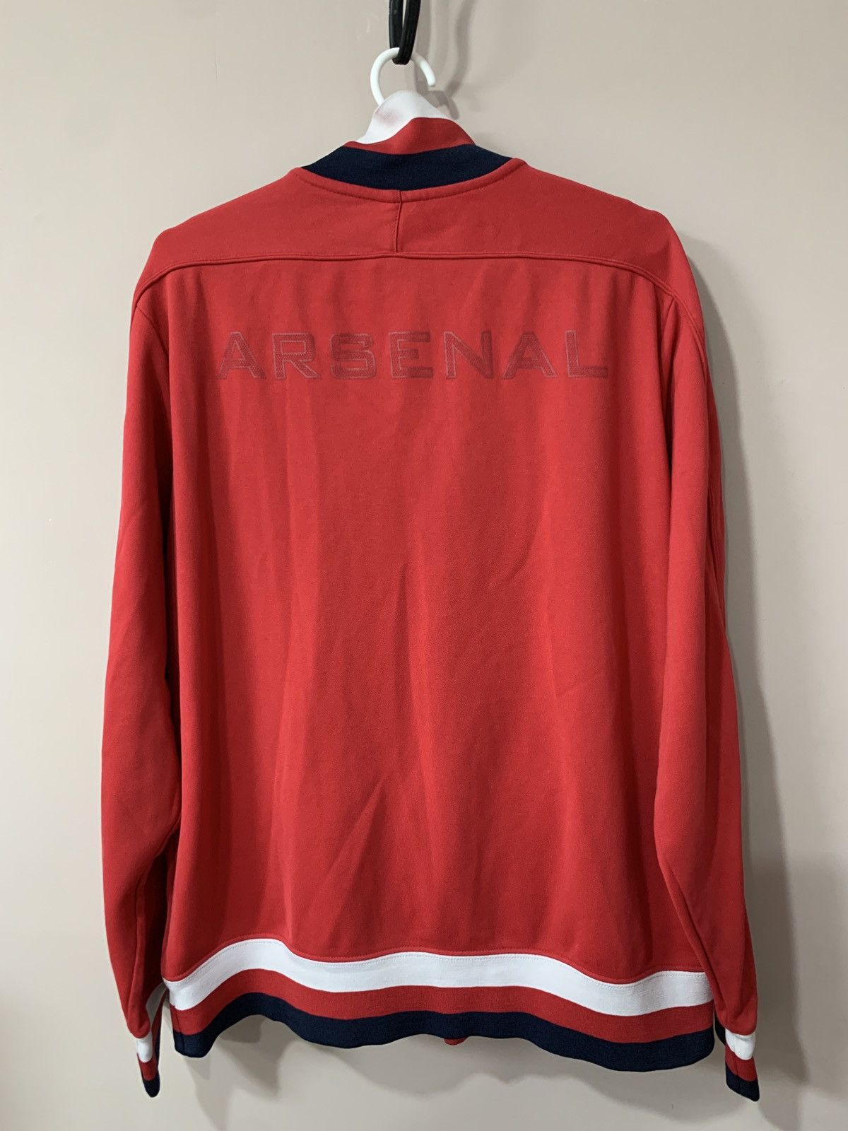 Nike × Vintage Arsenal London Zip Football Jacket Nike Vintage Soccer XXL Size US L / EU 52-54 / 3 - 2 Thumbnail
