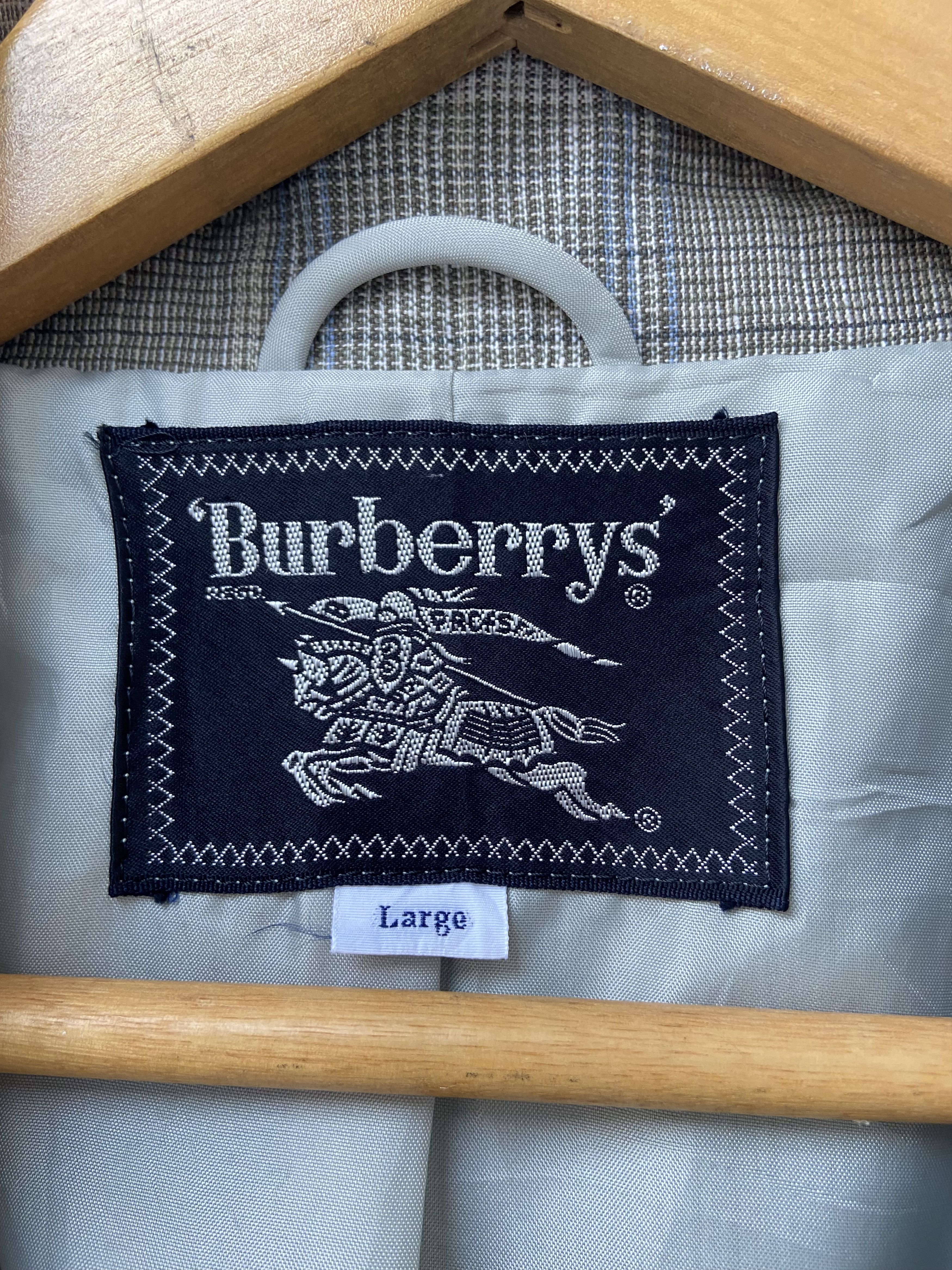 Burberry Vintage Burberrys Block Wrap Robe Size US L / EU 52-54 / 3 - 4 Thumbnail