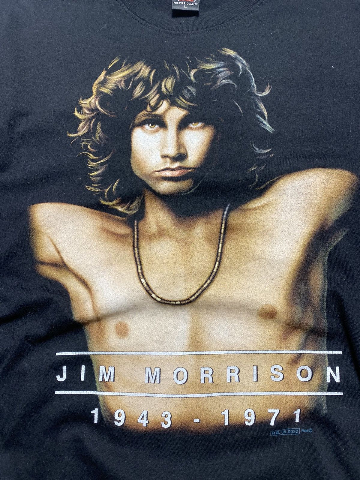 Band Tees Vintage Y2k Jim Morison The Doors Memorial t-shirt tee Size US L / EU 52-54 / 3 - 6 Thumbnail