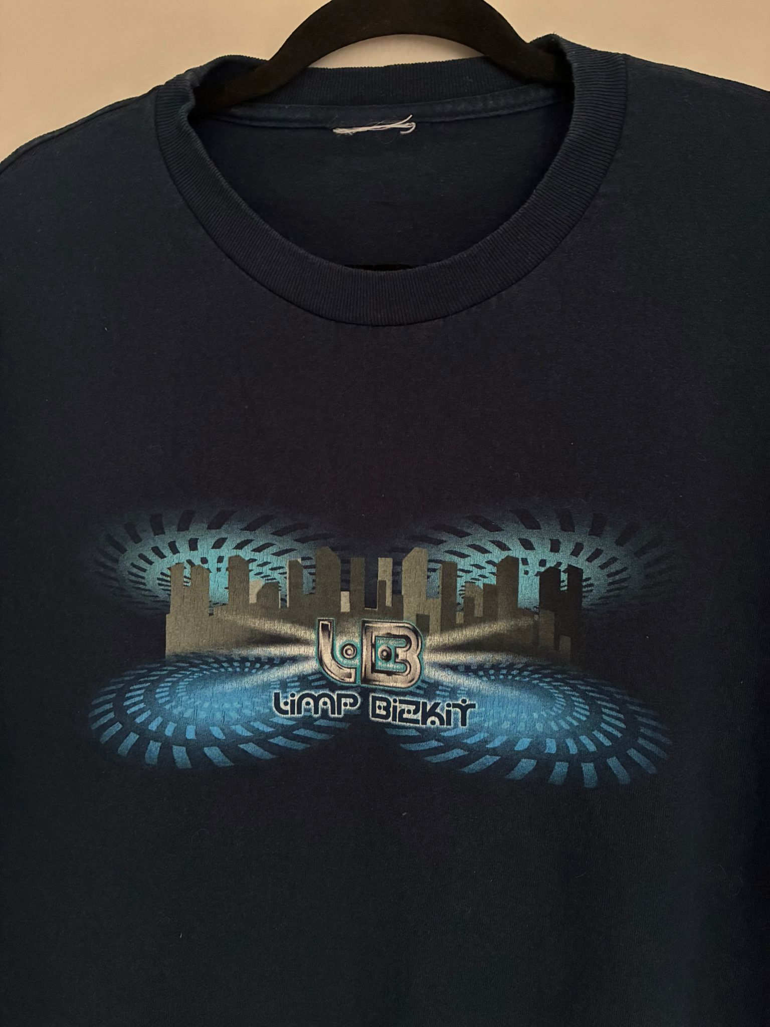 Band Tees Vintage Limp Bizkit Metropolis tee 90s rock band y2k rare Size US L / EU 52-54 / 3 - 2 Thumbnail