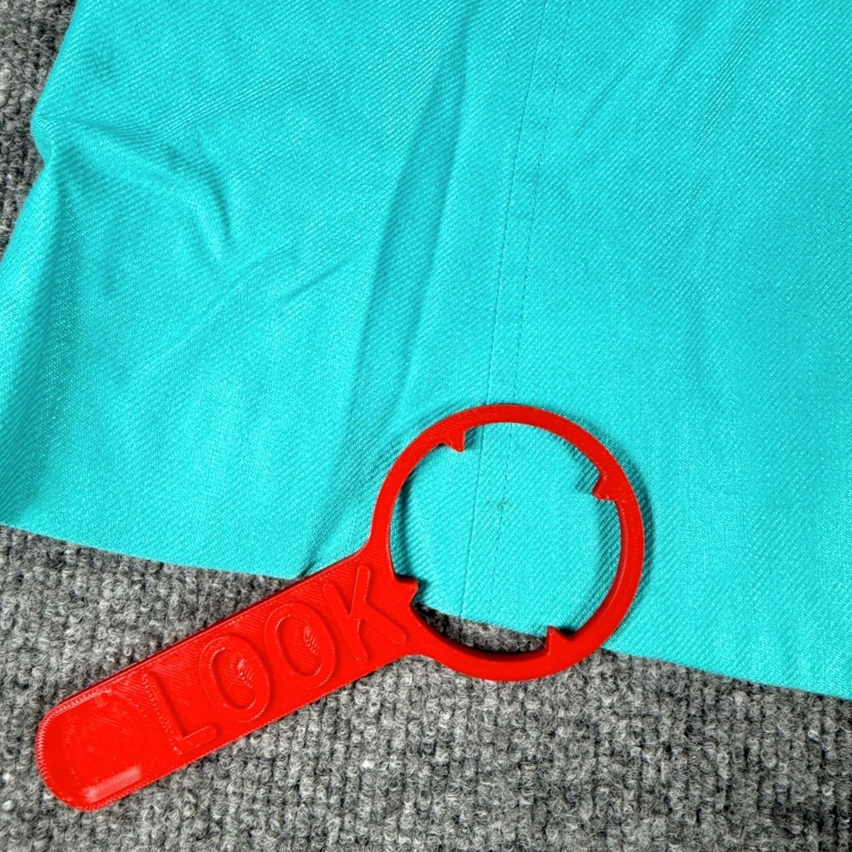 Chaps VINTAGE CHAPS Blazer 2P Teal Linen Blend Single Button 3/4 Sleeve Women Business Casual Size XS / US 0-2 / IT 36-38 - 7 Thumbnail