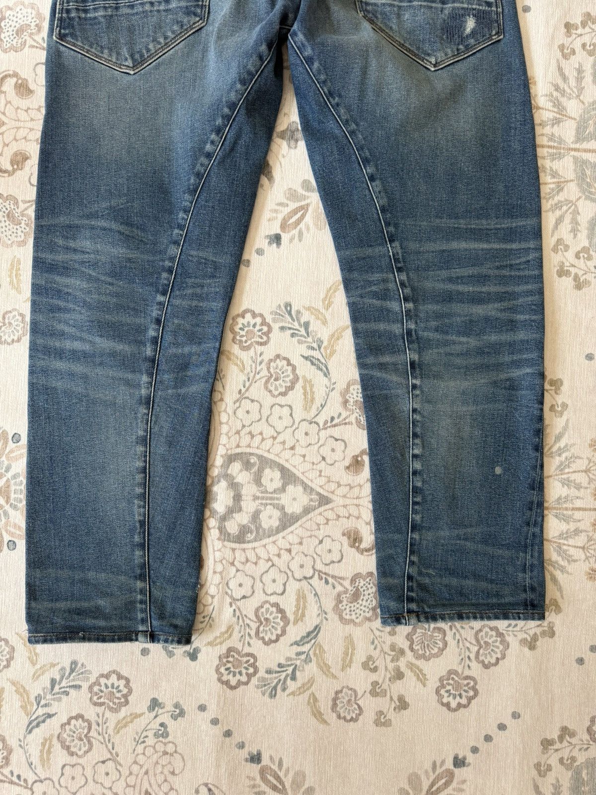 G-Star G-Star Raw Restored Denim Designer Jeans Distressed Details Size US 31 - 10 Thumbnail