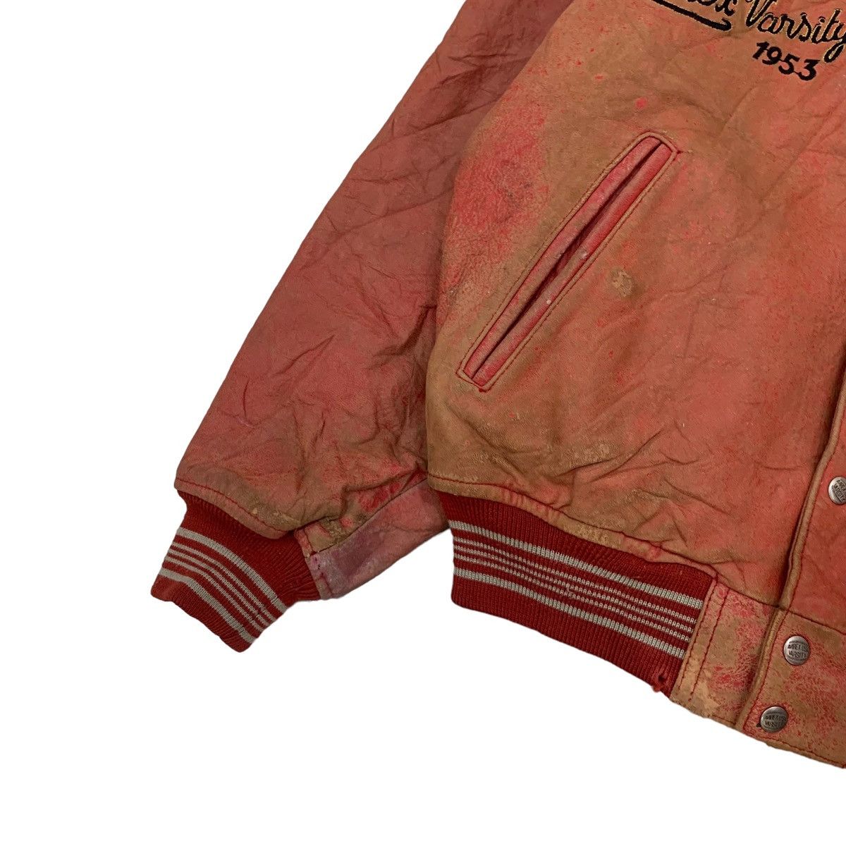 Avirex 🔥Vintage Avirex Sport Leather Varsity Jacket Size US M / EU 48-50 / 2 - 5 Thumbnail
