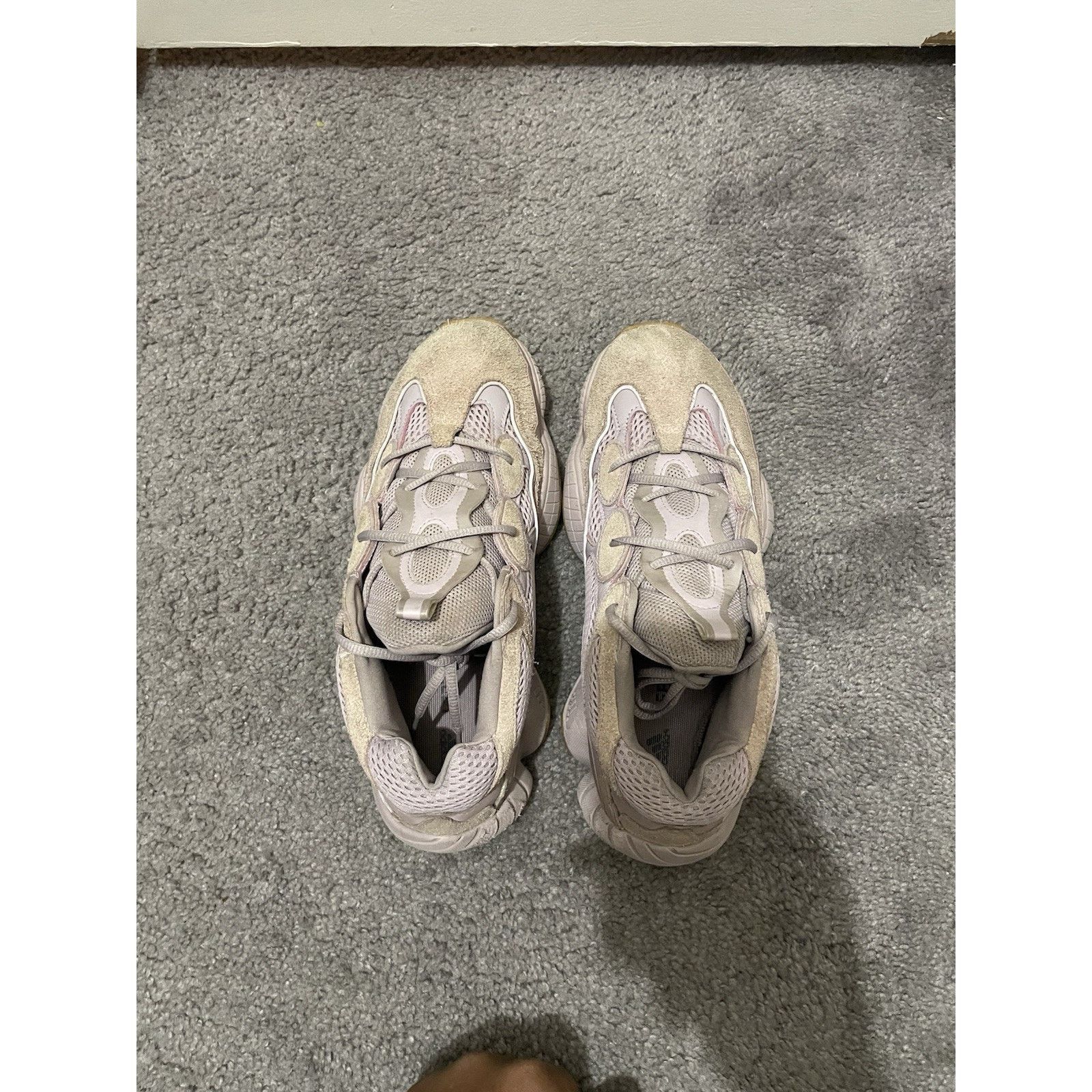 Adidas Size 10.5- Adidas Yeezy 500 Soft Vision Pink Sneakers FW2656 Size US 10.5 / EU 43-44 - 4 Thumbnail