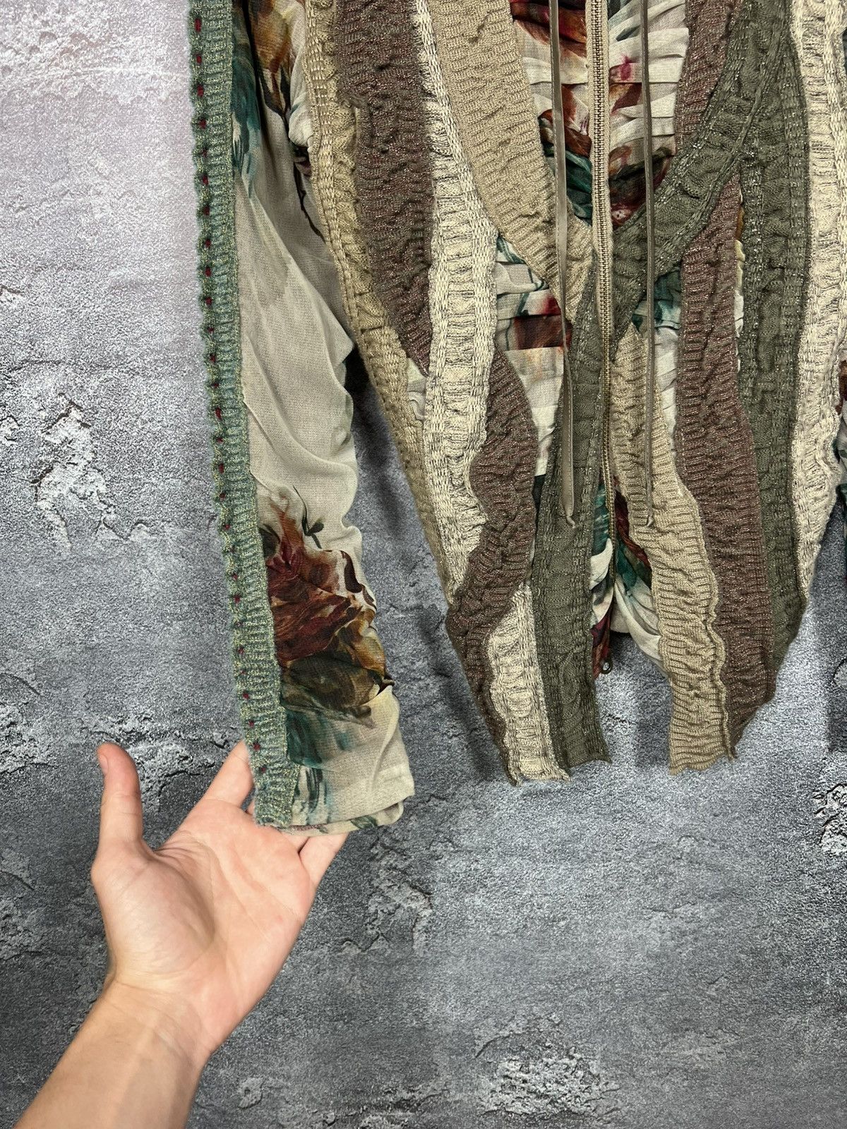 Vintage Vintage Tricot Chic Avant Garde Save the Queen Style Hoodie Size L / US 10 / IT 46 - 3 Thumbnail