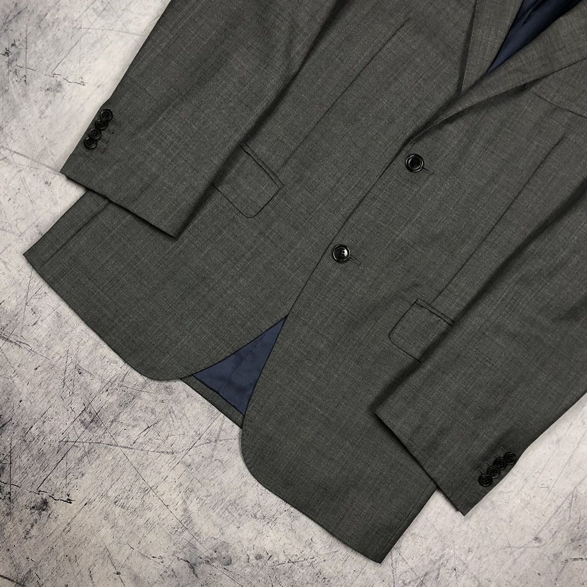 Designer Vintage Suitsupply Super 110’S Pure Wool Classic Blazer Size 44R - 5 Thumbnail