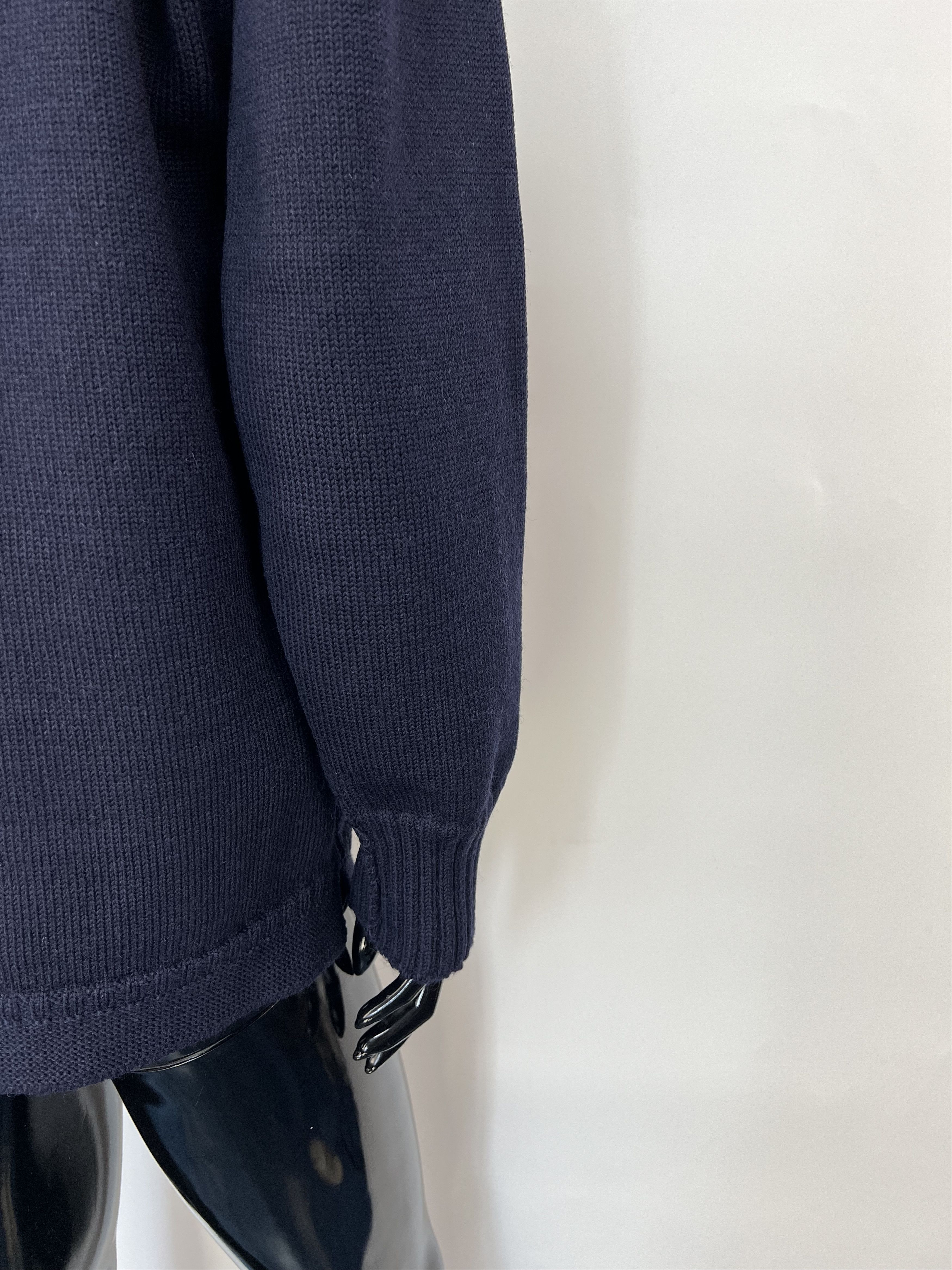 Le Tricoteur Guernsey Le Tricoteur Traditional Guernsey Wool Sweater Size S/M Size M / US 6-8 / IT 42-44 - 13 Thumbnail