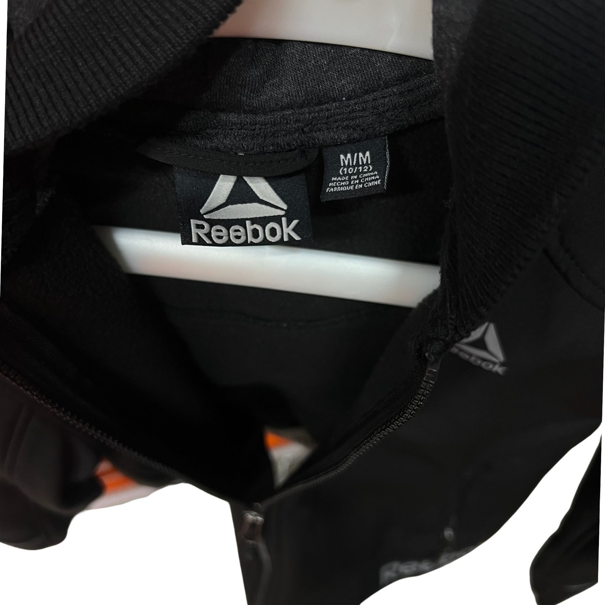 Reebok Reebok Charcoal Full Zip Hoodie Jacket Medium With Logo Deta Size US M / EU 48-50 / 2 - 5 Thumbnail