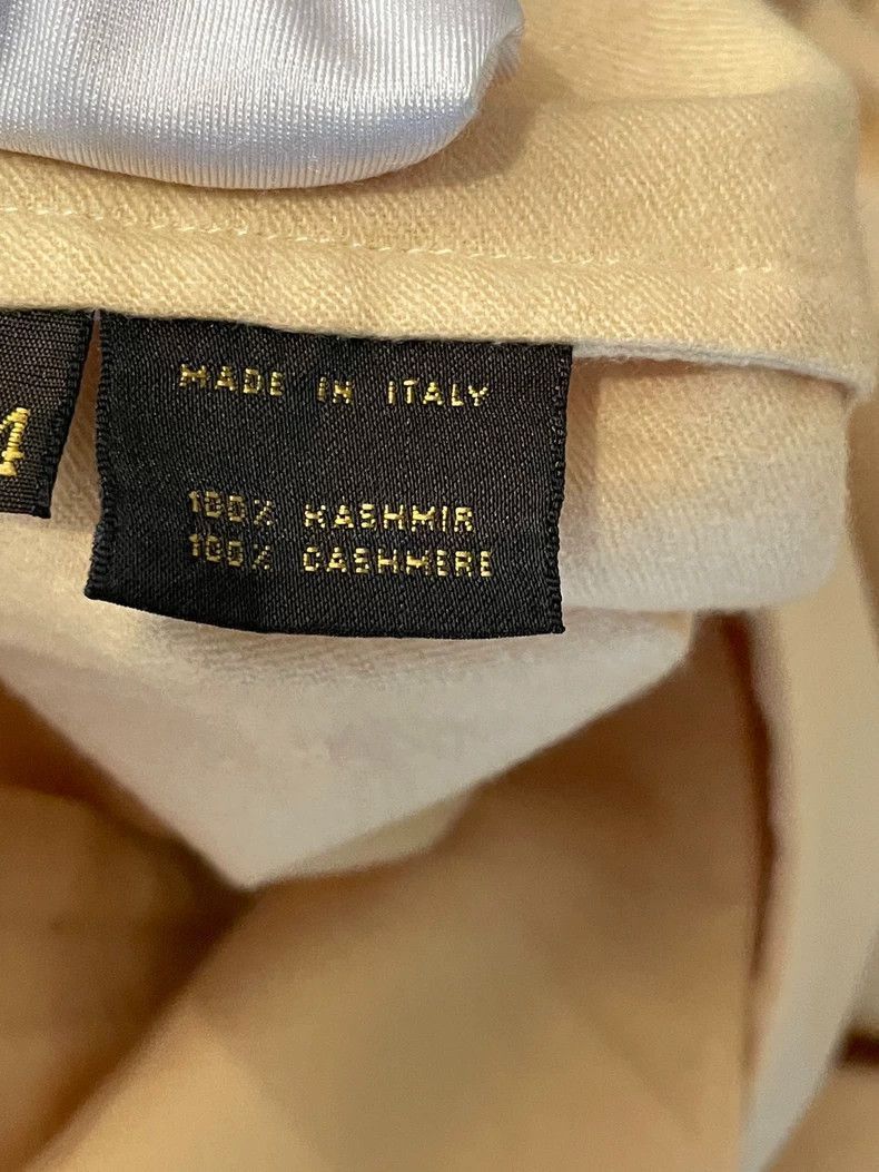 Other Loro Piana Yellow Cashmere Coat- Size US XL / EU 56 / 4 - 4 Thumbnail
