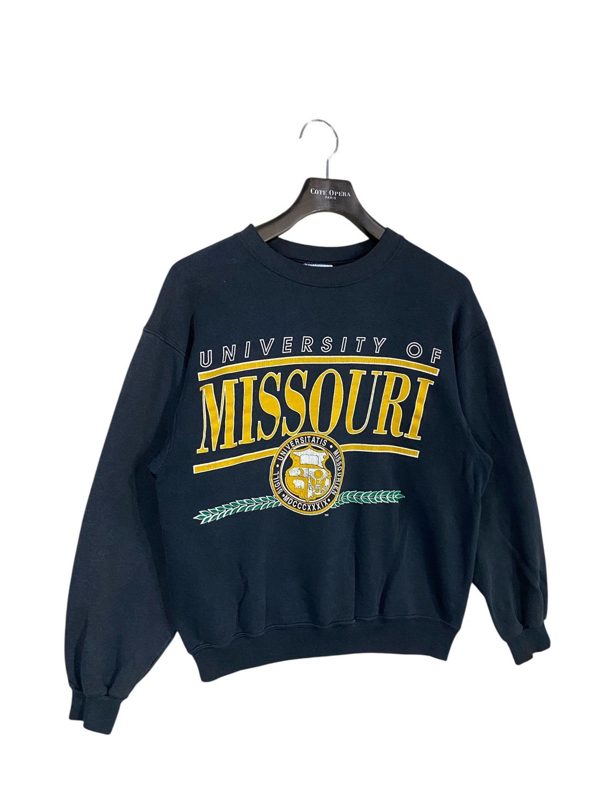 Vintage Vtg 80s university of missouri sweatshirt crewneck pullover Size US L / EU 52-54 / 3 - 2 Thumbnail