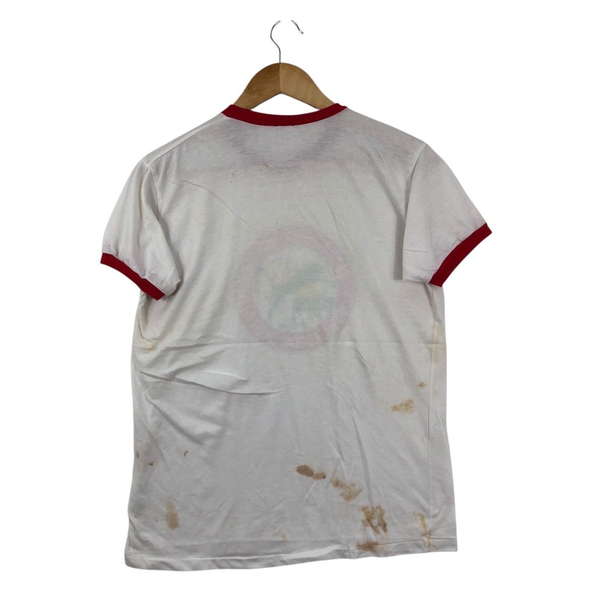 Puma Vintage 80s PUMA Ringer Inter High School In Shikoku T Shirt Size US L / EU 52-54 / 3 - 5 Thumbnail