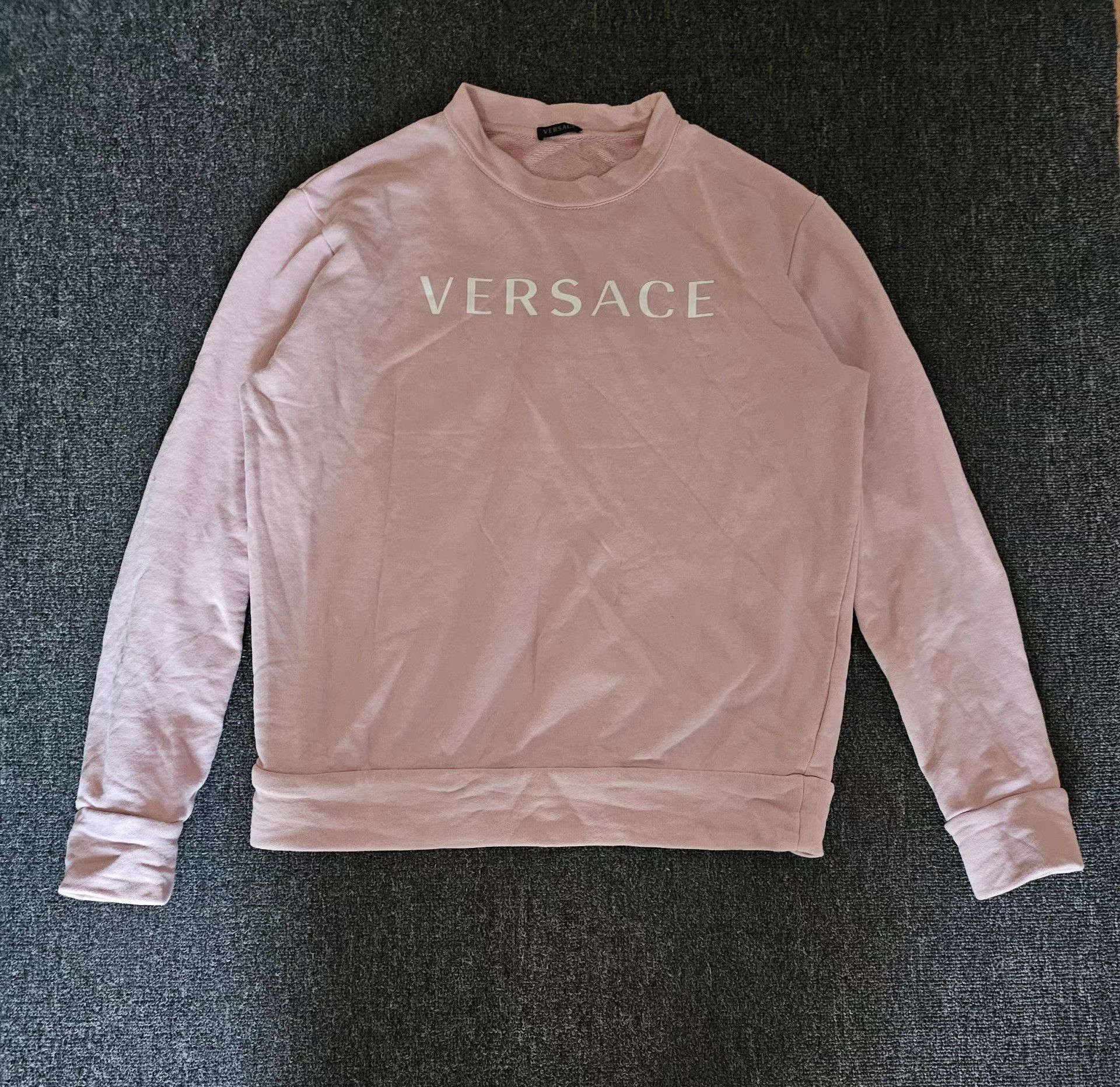 Versace Versace pink sweatshirt Q4 Size US S / EU 44-46 / 1 - 1 Thumbnail