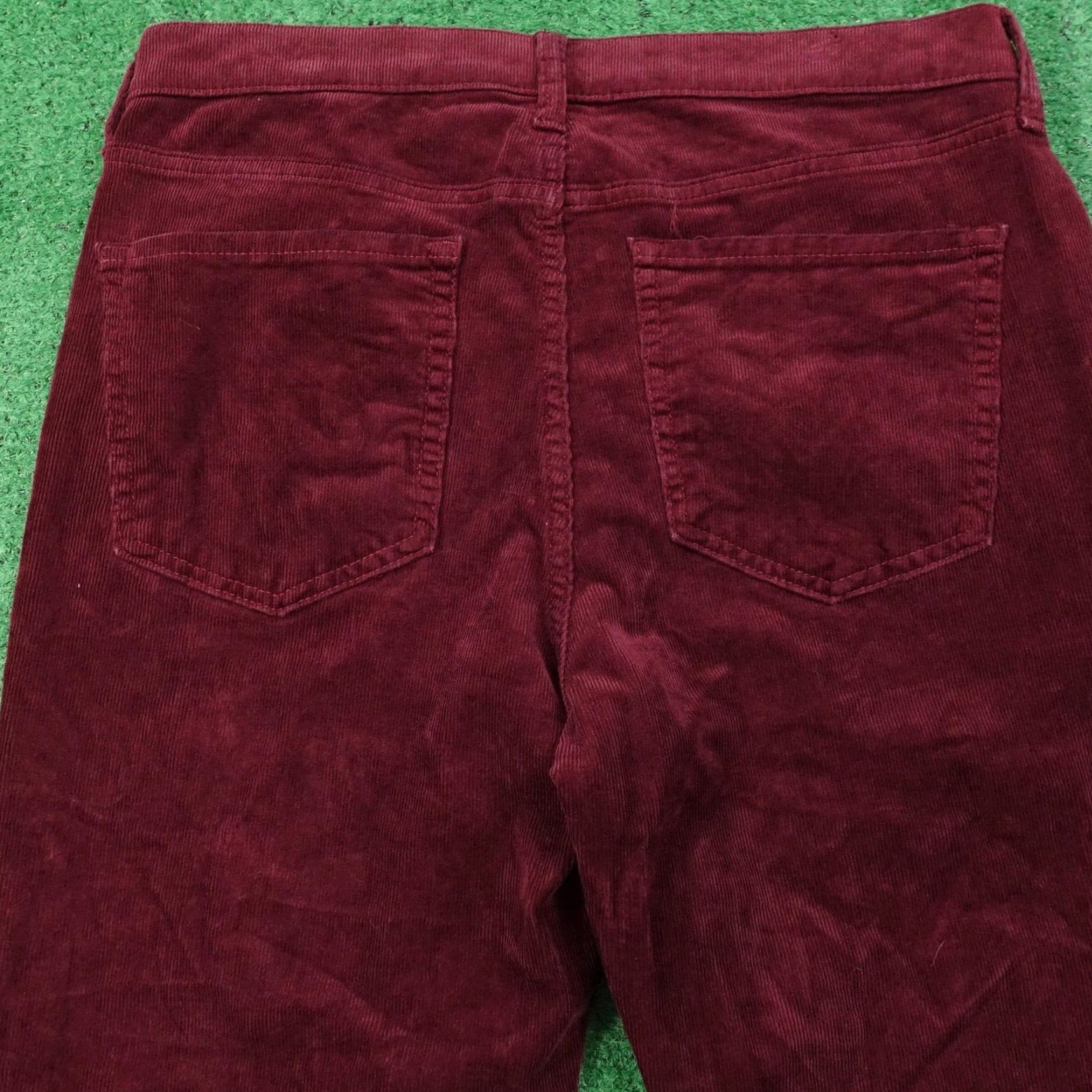 Banana Republic Banana Republic Pants Womens 8 Red Corduroy Chino High-Rise Slim 32x27.5 Size 30" / US 8 / IT 44 - 5 Thumbnail