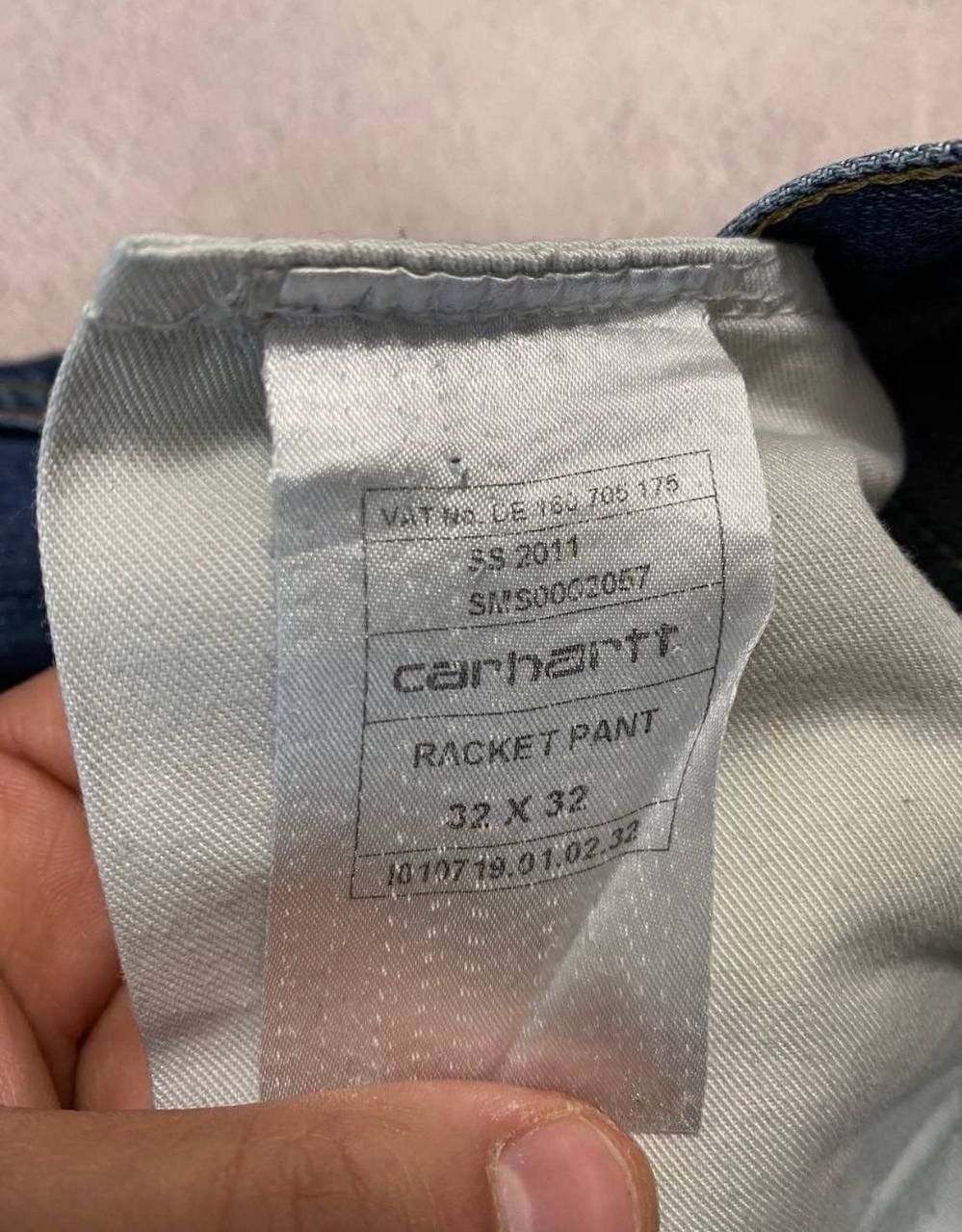 Carhartt × Japanese Brand Carhartt faded distressed y2k pants jeans Size US 32 / EU 48 - 6 Thumbnail
