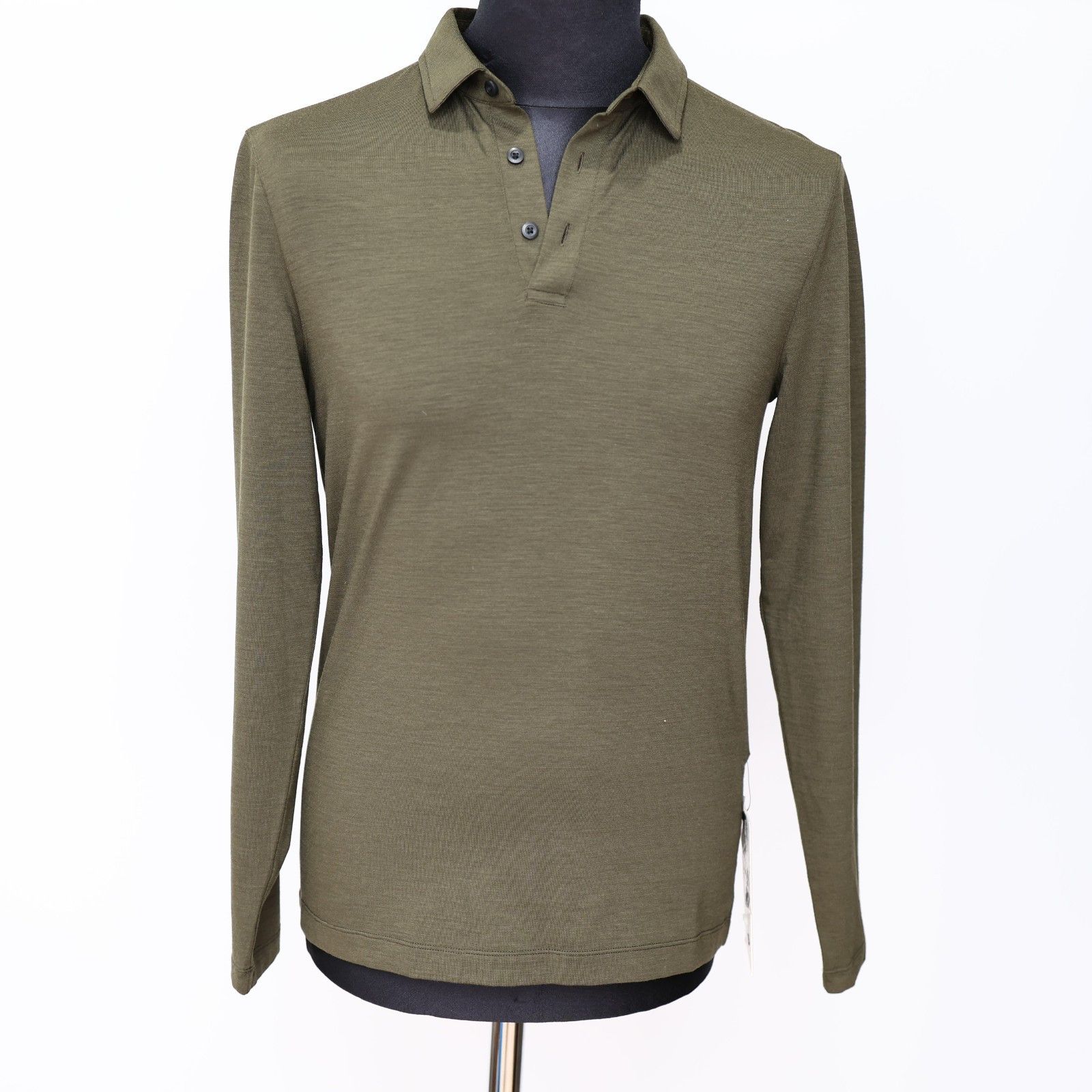 Lululemon NWT LULULEMON Green Evolution Long Sleeve Polo Shirt Size S Size US S / EU 44-46 / 1 - 2 Thumbnail