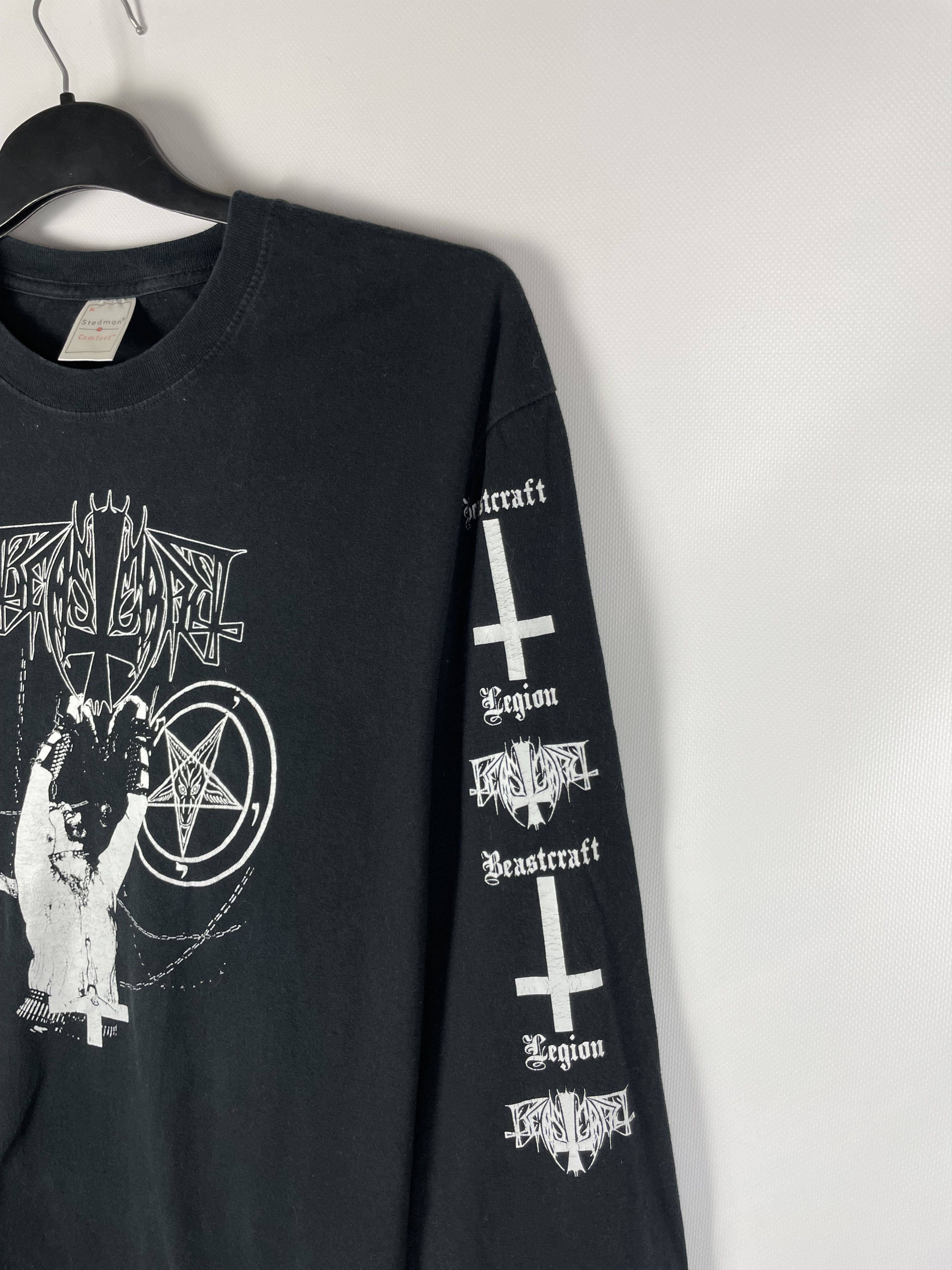 Band Tees Vintage Beastcraft Black Metal Y2k Long Sleeve Size US XL / EU 56 / 4 - 6 Thumbnail