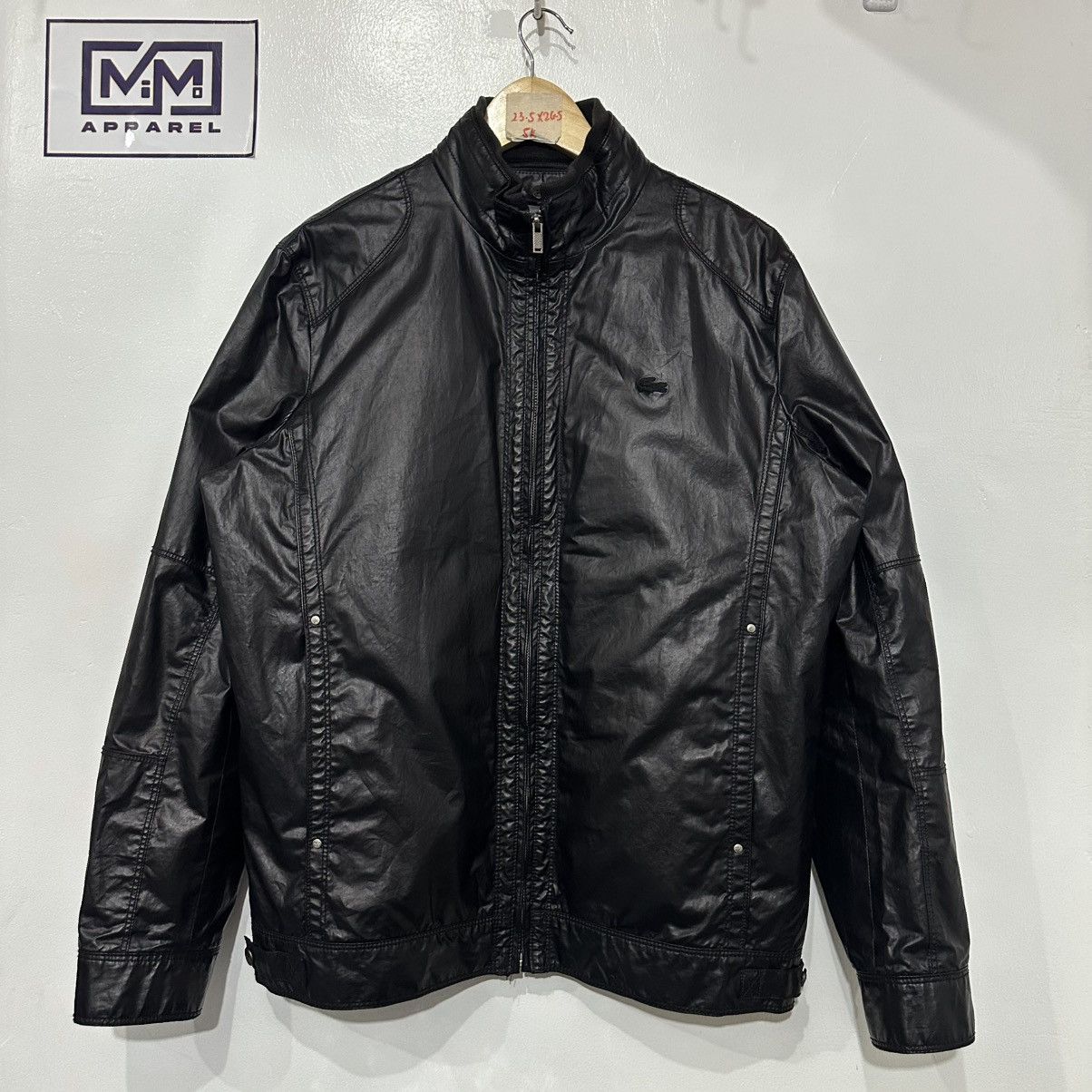 Lacoste Lacoste leather jacket Size US M / EU 48-50 / 2 - 1 Thumbnail