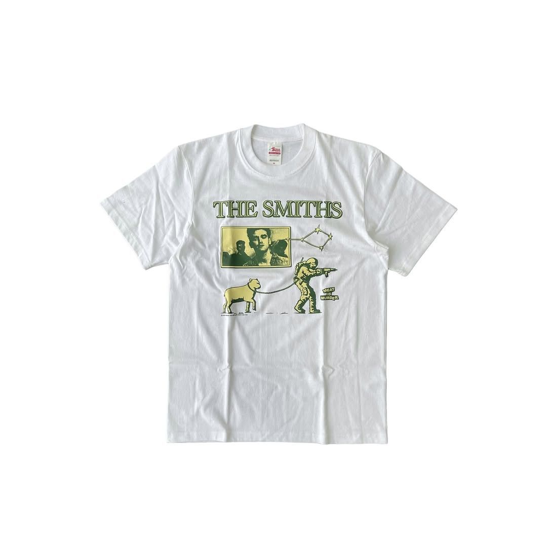 Band Tees THE SMITHS - TRACKLIST WHITE band Tshirt tee Size US L / EU 52-54 / 3 - 1 Thumbnail