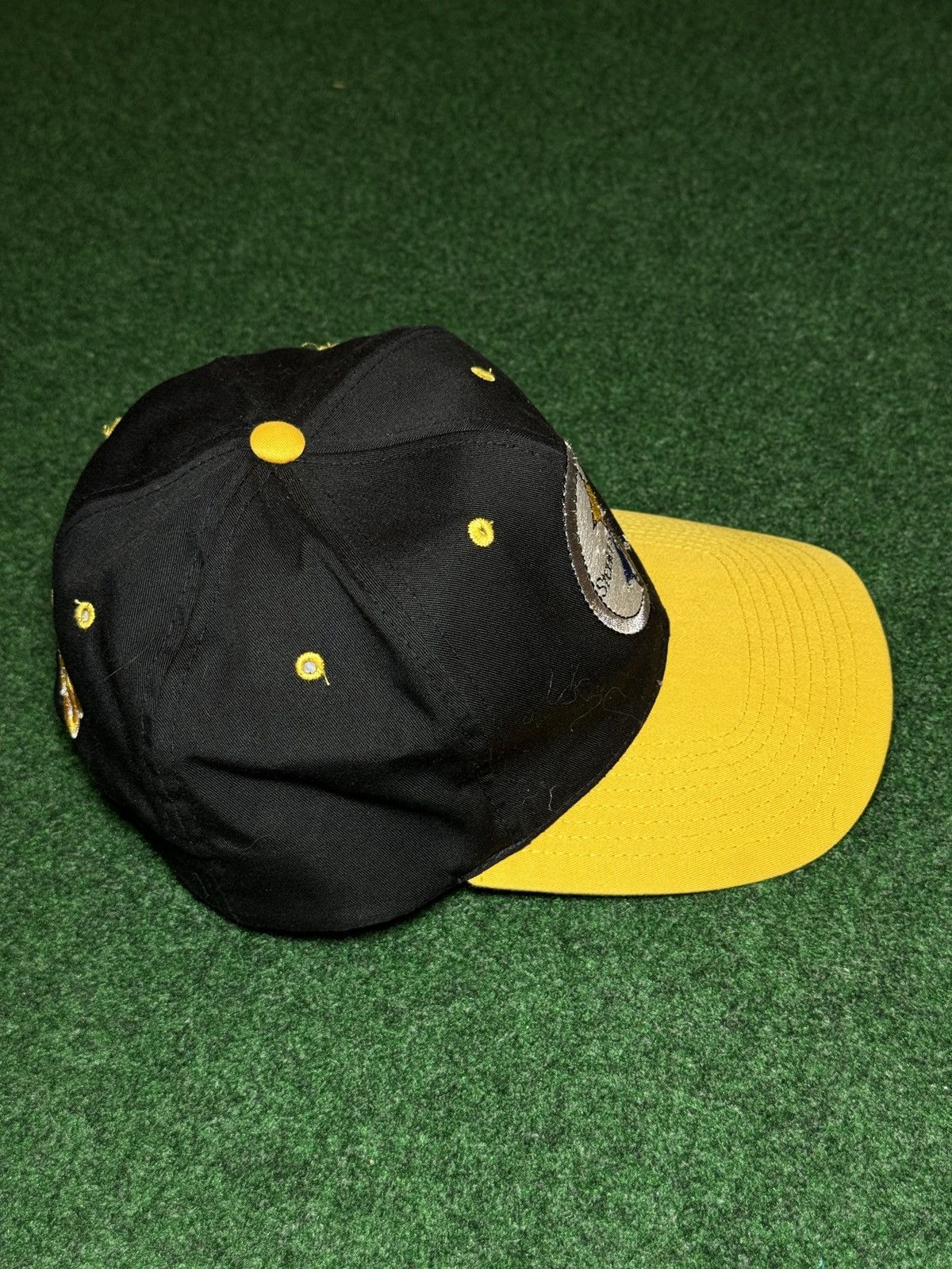NFL × Starter × Vintage Vintage 90s Pittsburgh Steelers Team NFL Snapback Cap Hat Size ONE SIZE - 4 Thumbnail