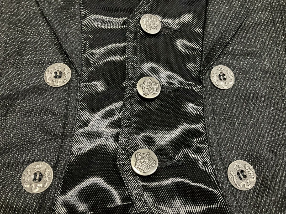 Hysteric Glamour × Japanese Brand × Seditionaries 🔥Crazy Punk Y2K Algonquins Vest Black Goth Size US S / EU 44-46 / 1 - 4 Thumbnail