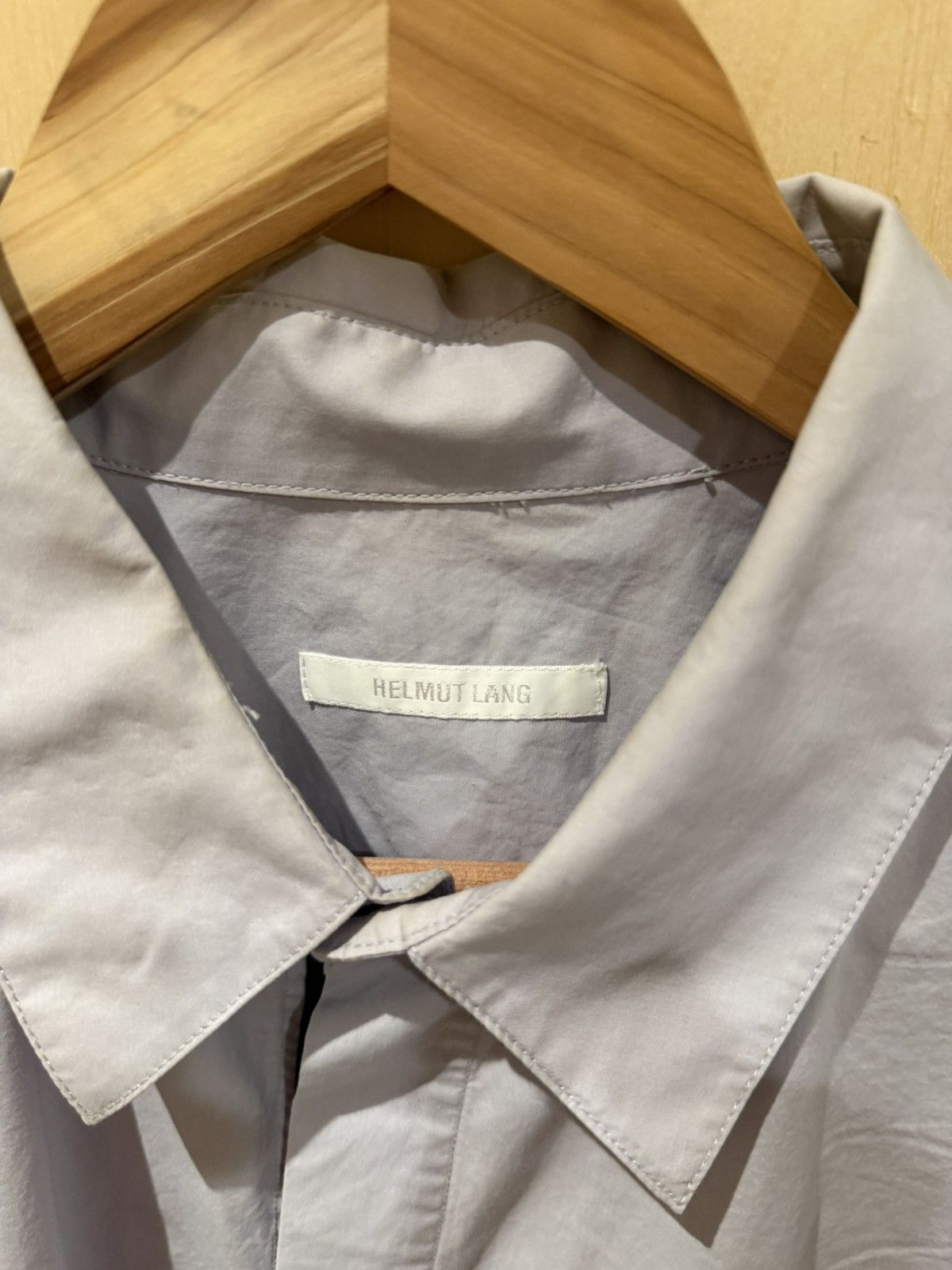 Helmut Lang Lavender Helmut Lang Shirt ss24 under Peter Do Size US XL / EU 56 / 4 - 2 Thumbnail