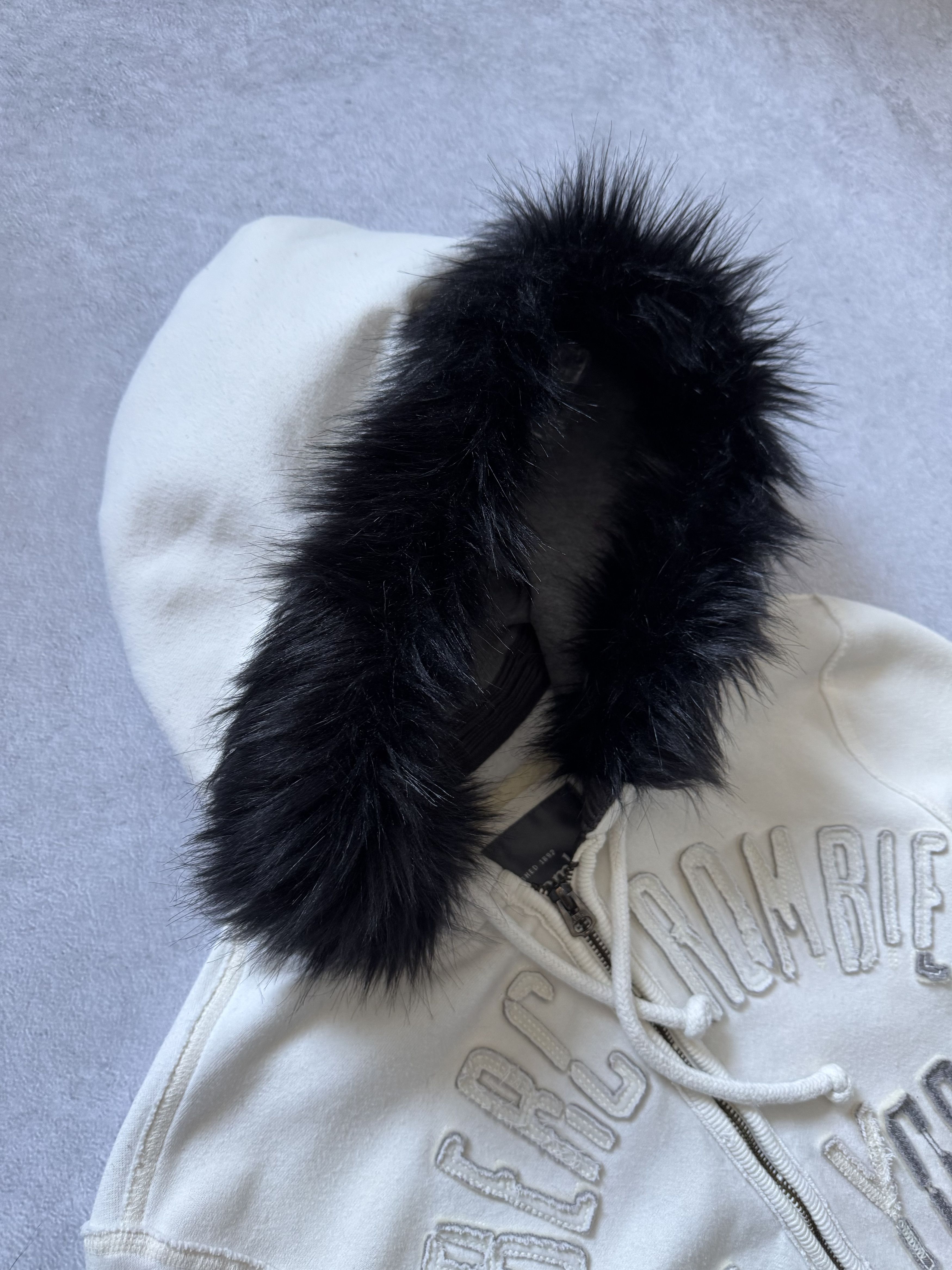 Abercrombie & Fitch Y2K Abercrombie Fur Zip Hoodie LGB I6W9 Style Size US S / EU 44-46 / 1 - 12 Thumbnail