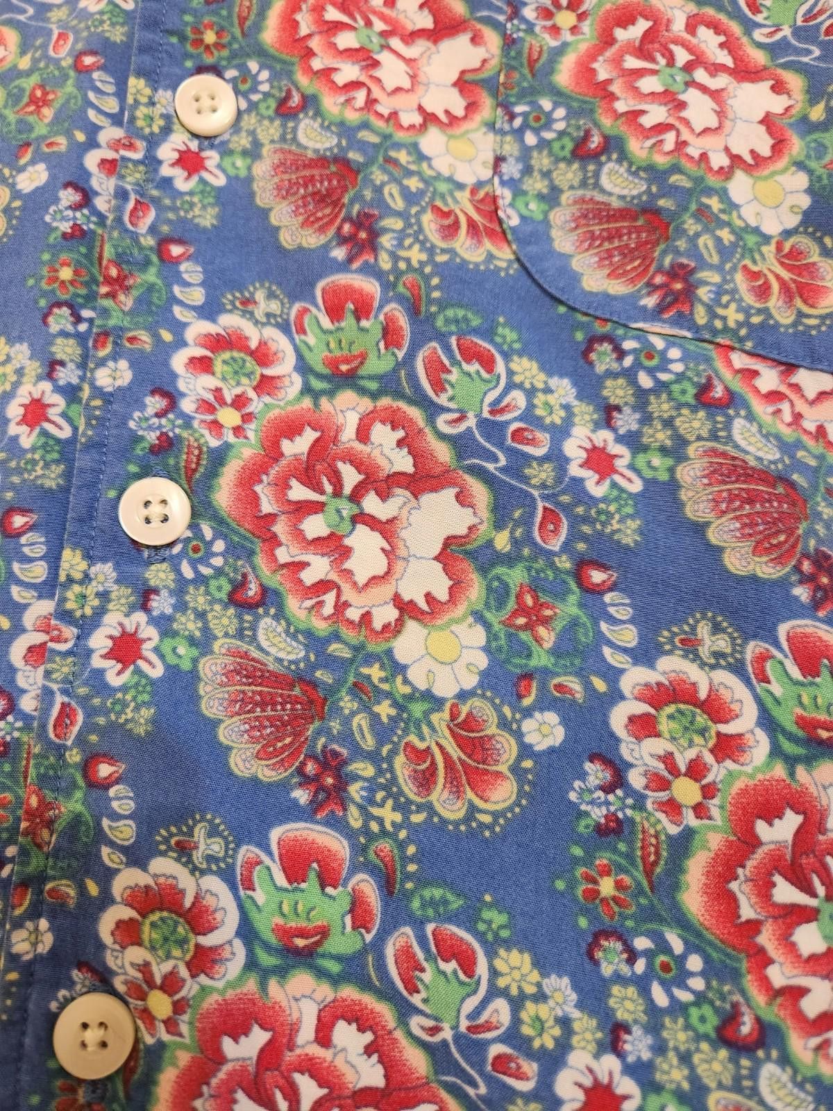Cremieux Vintage Y2K Cremieux Floral Button Up Mens XL Size US XL / EU 56 / 4 - 3 Thumbnail