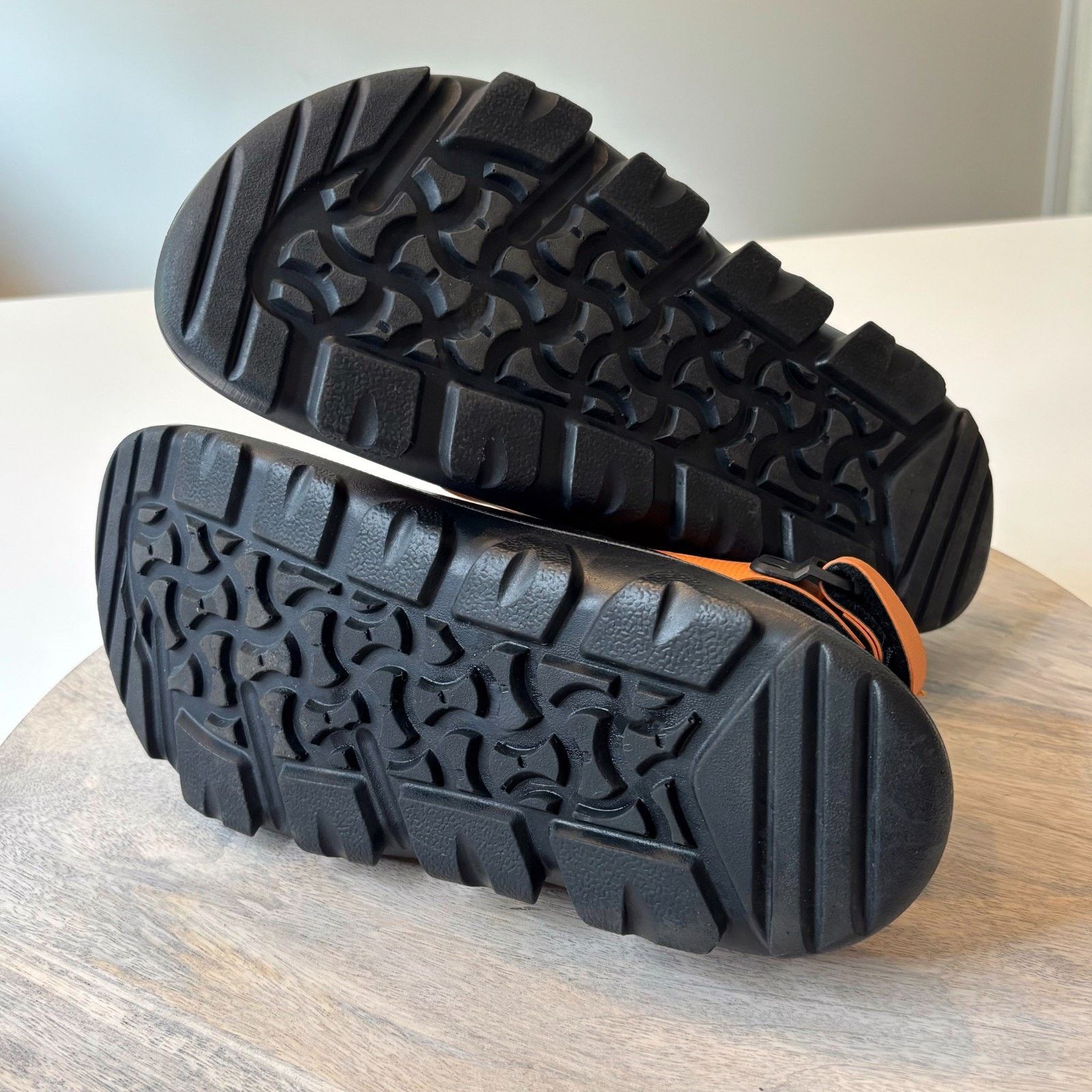 Birkenstock Birkenstock Tatacoa Sandals Orange Black Rugged Trail L9 M7 Size US 7 / EU 40 - 11 Thumbnail