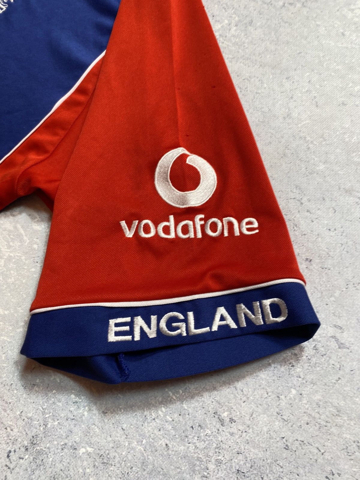 Other Admirals England Vodafone Cricket Jersey Size XL Size US XL / EU 56 / 4 - 13 Thumbnail