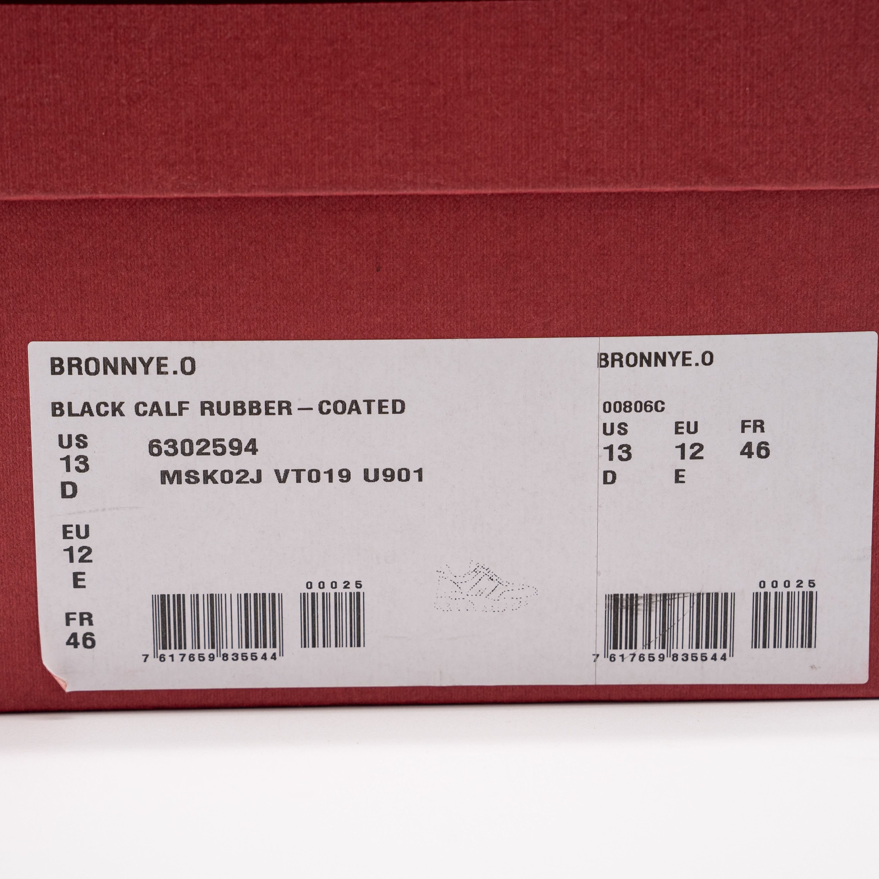 Bally 13 Bally Bronnye Black Sneakers Leather White Size US 13 / EU 46 - 13 Thumbnail