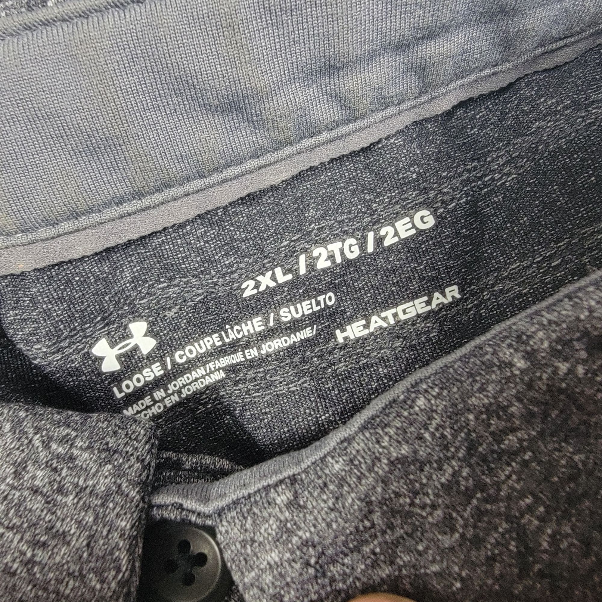 Under Armour Under Armour Mens 2XL Dark Gray Polo Shirt John Hall Cup 201 Size US XXL / EU 58 / 5 - 4 Thumbnail
