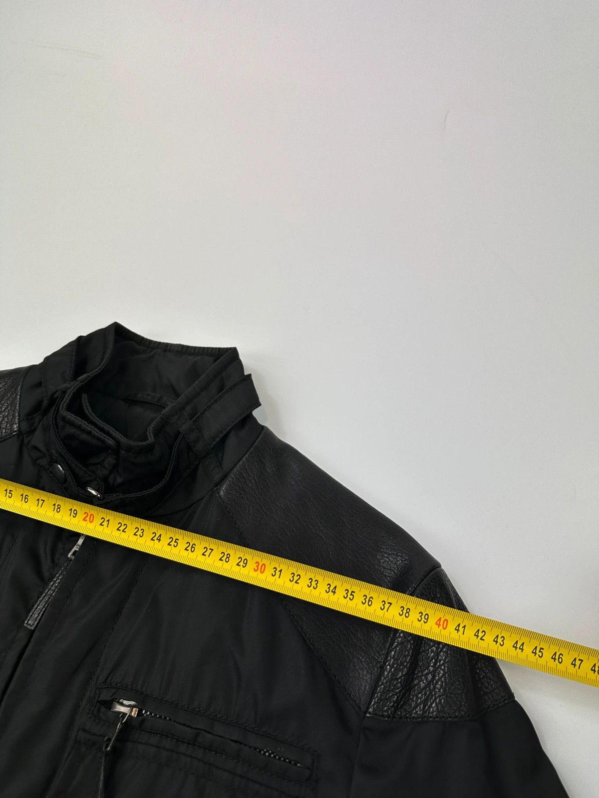 Prada Prada Milano Black Nylon & Leather Cargo Pockets Long Jacket Size M / US 6-8 / IT 42-44 - 14 Thumbnail
