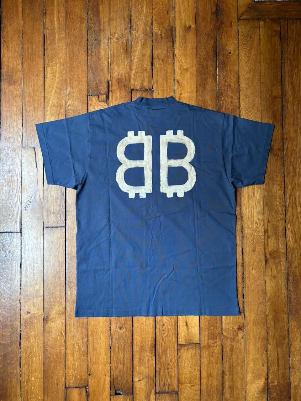 Balenciaga Balenciaga Crypto BB T-shirt Size US S / EU 44-46 / 1 - 3 Thumbnail