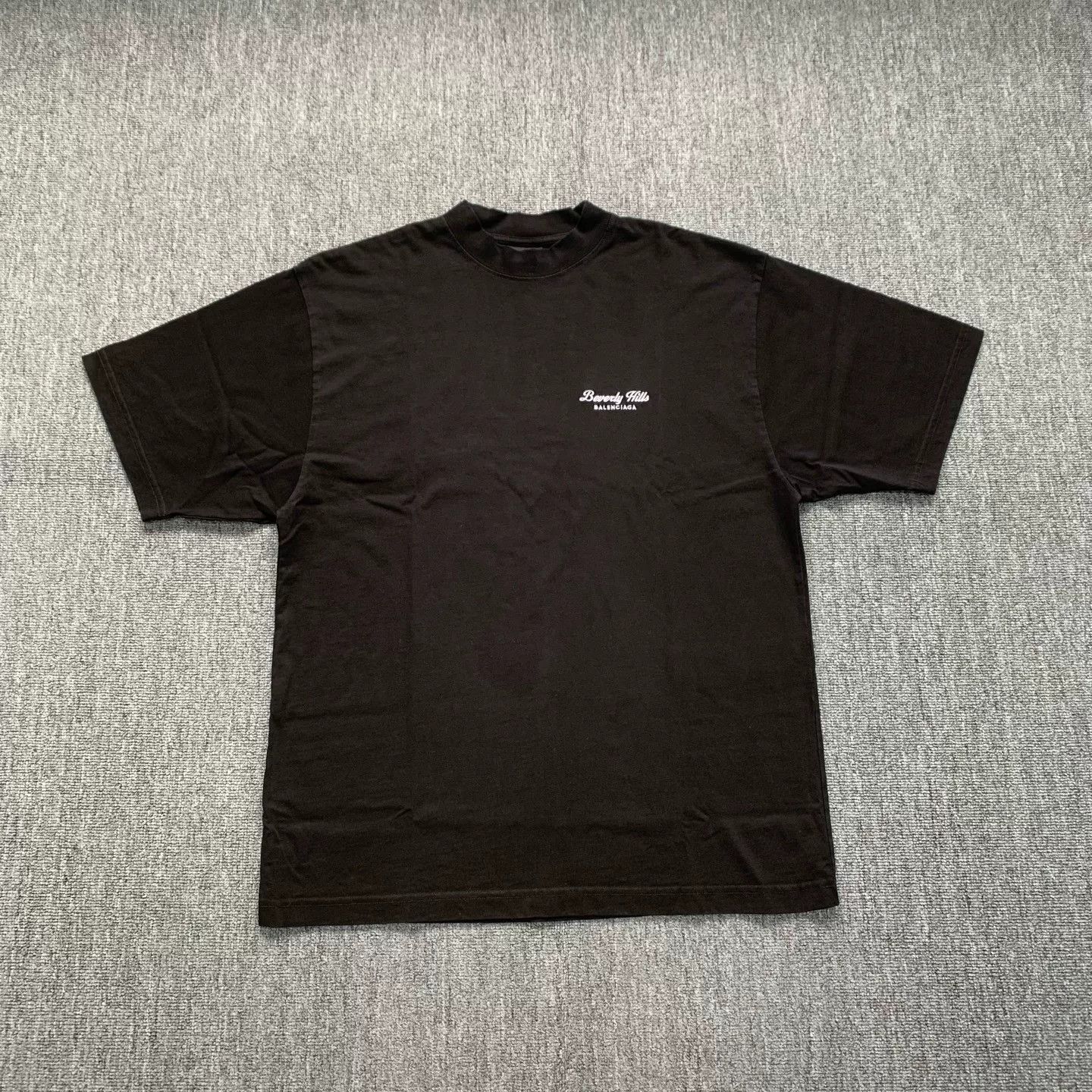 Balenciaga Balenciaga Black Beverly Hills Short Sleeve T-Shirt Size US XS / EU 42 / 0 - 1 Thumbnail