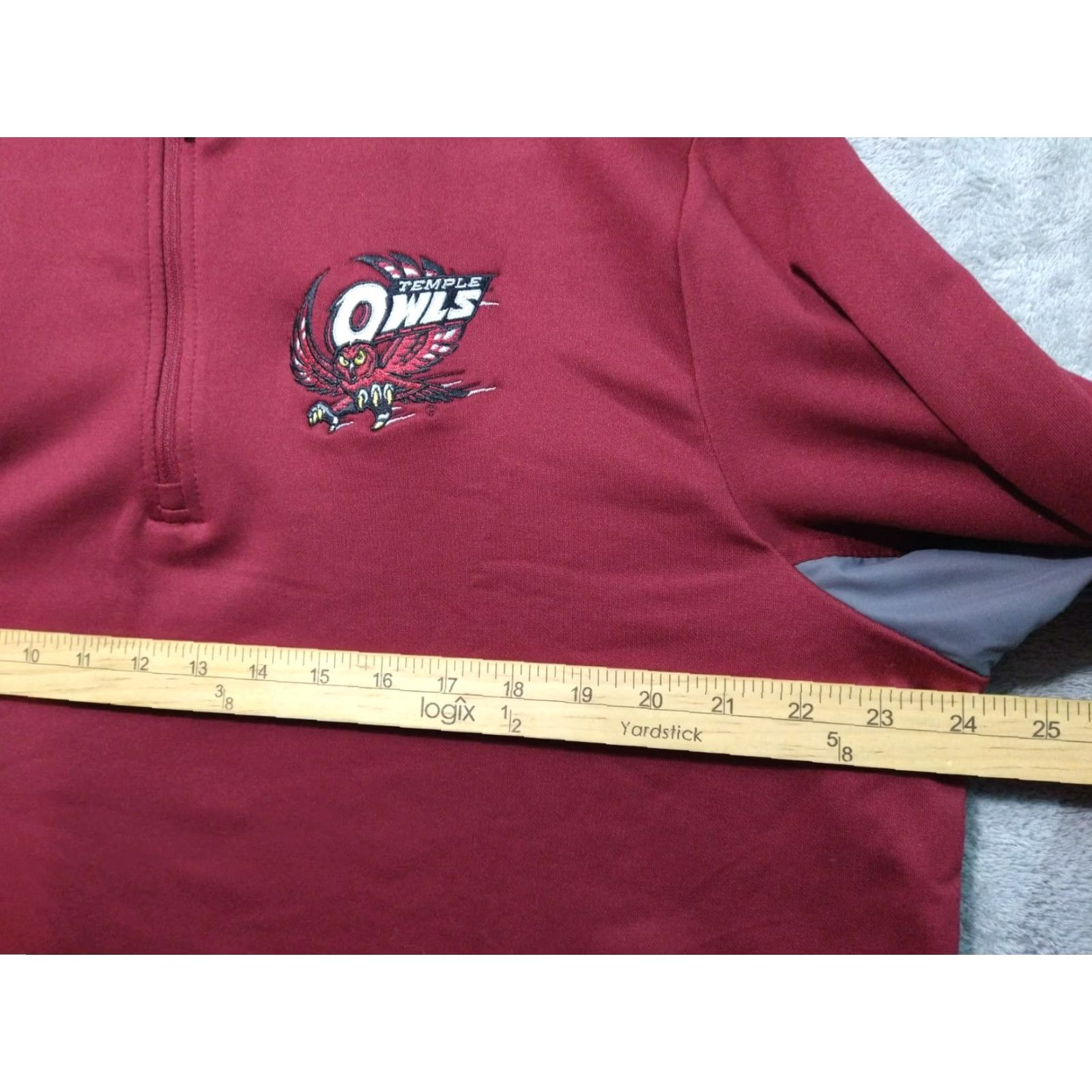 Under Armour Under Armour Sweatshirt Men XL Red Temple Owls Loose Cold Gear Pullover 1/4 Zip Size US XL / EU 56 / 4 - 4 Thumbnail