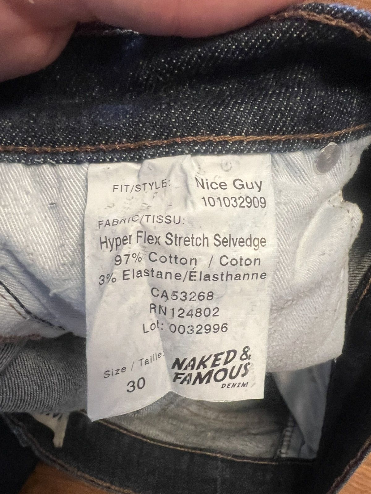 Naked & Famous Naked and Famous - Nice Guy (Limited Release) Size US 30 / EU 46 - 7 Thumbnail