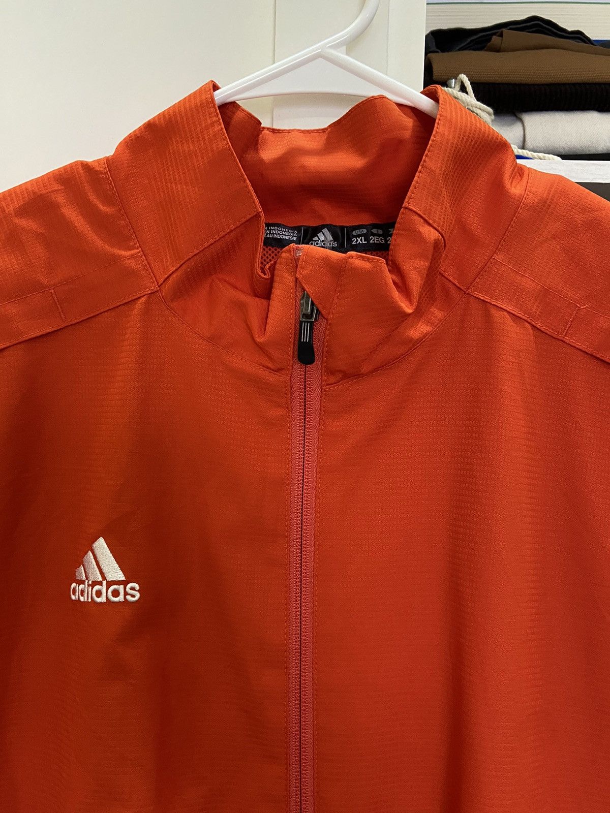 Adidas Vintage Retro Adidas Activewear Zip Windbreaker Track Jacket Size US XXL / EU 58 / 5 - 2 Thumbnail