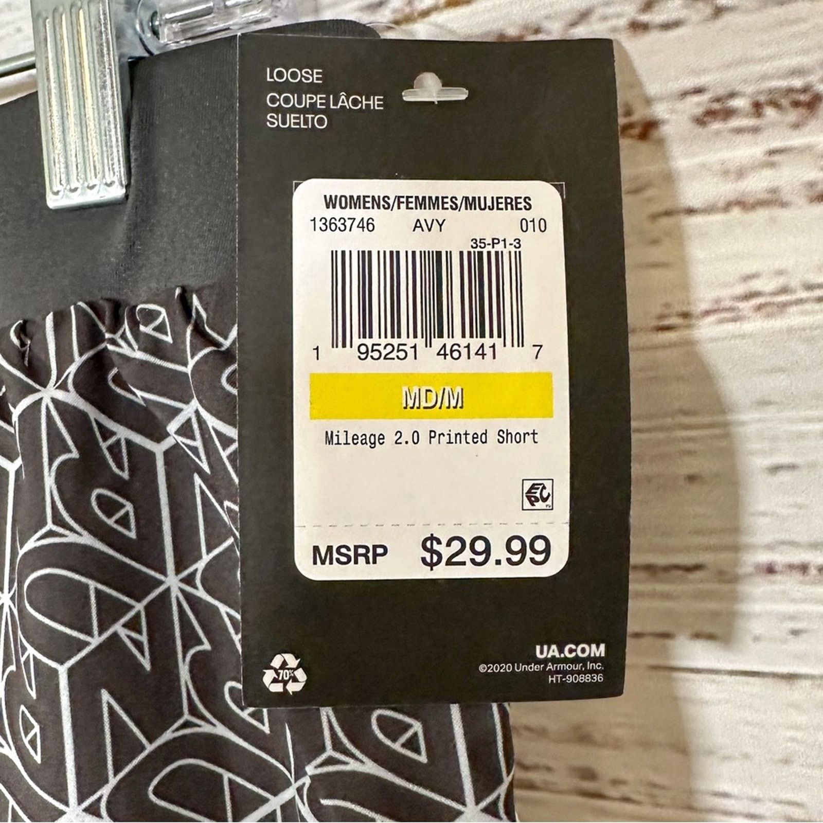 Under Armour Under Armour Mileage 2.0 Black Running Shorts, NWT, Medium Size 28" / US 6 / IT 42 - 8 Thumbnail