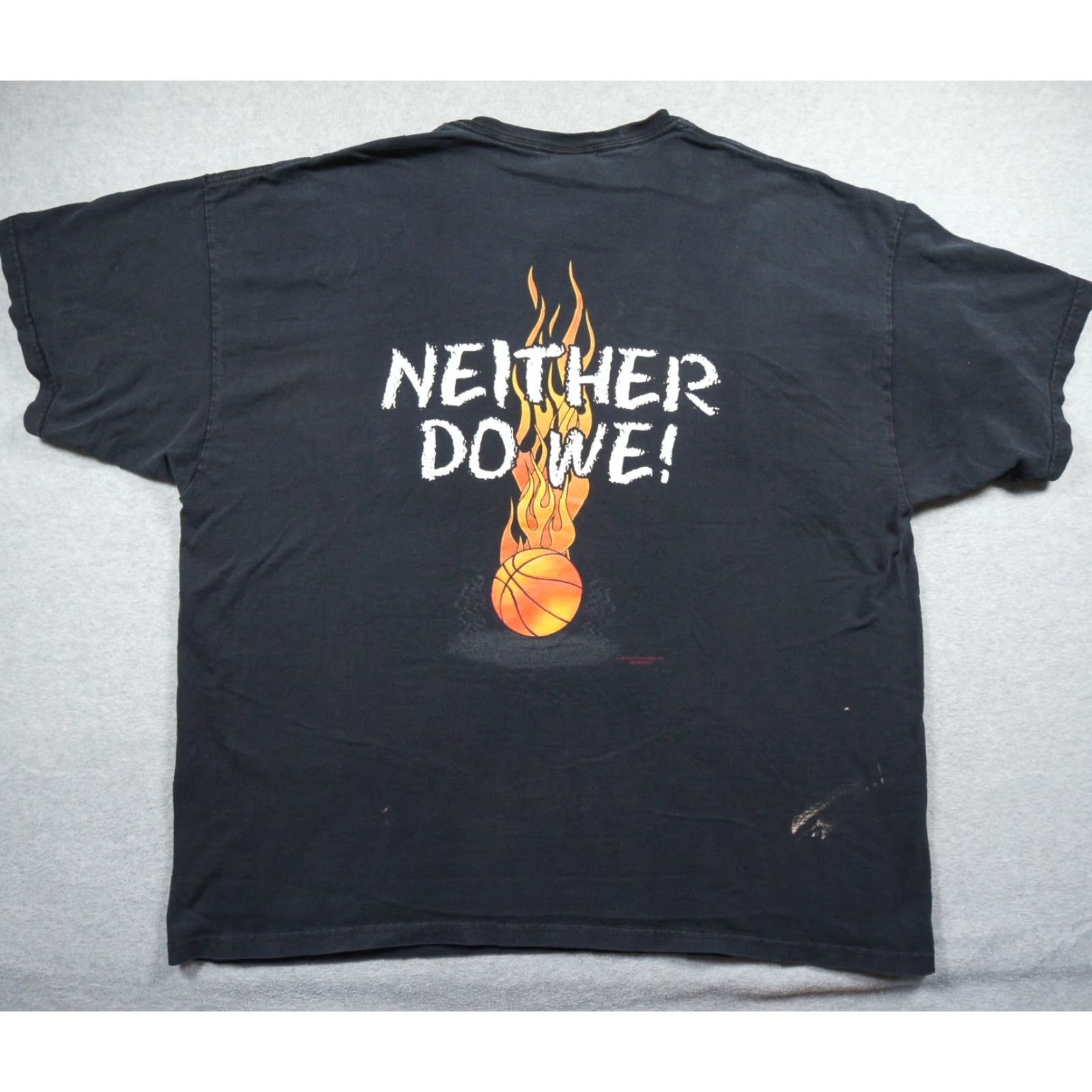 Vintage VINTAGE Nike Shirt Mens 2XL XXL Black Graphic Tee Quote Humor Funny Y2K Size US XXL / EU 58 / 5 - 5 Thumbnail
