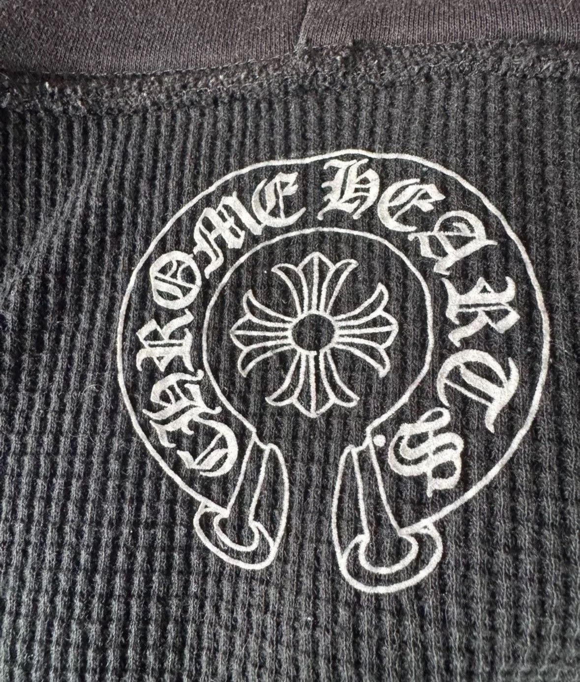 Vintage waffle zip Malibu hoodie